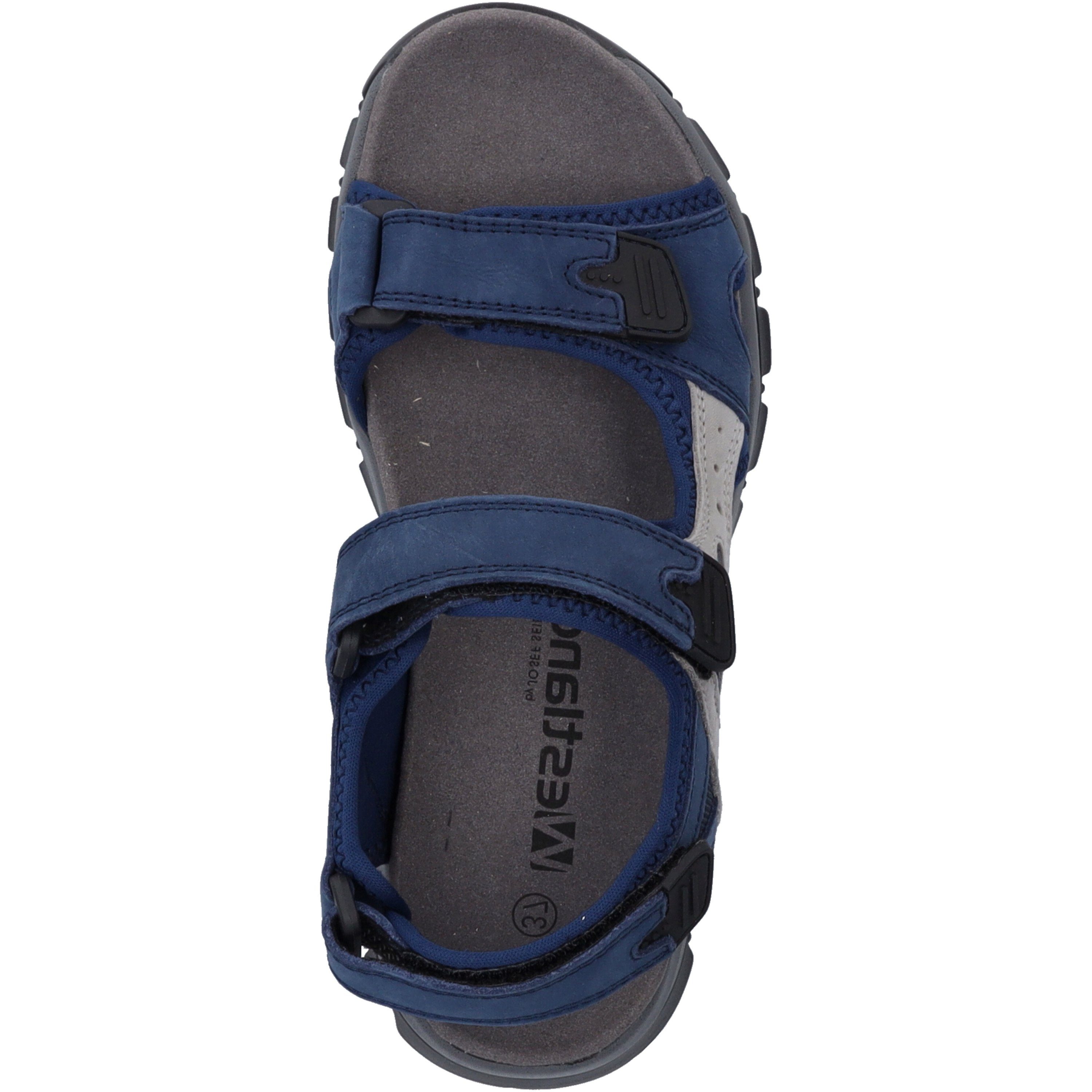 Sandale blau Avora Westland 02, blau-kombi