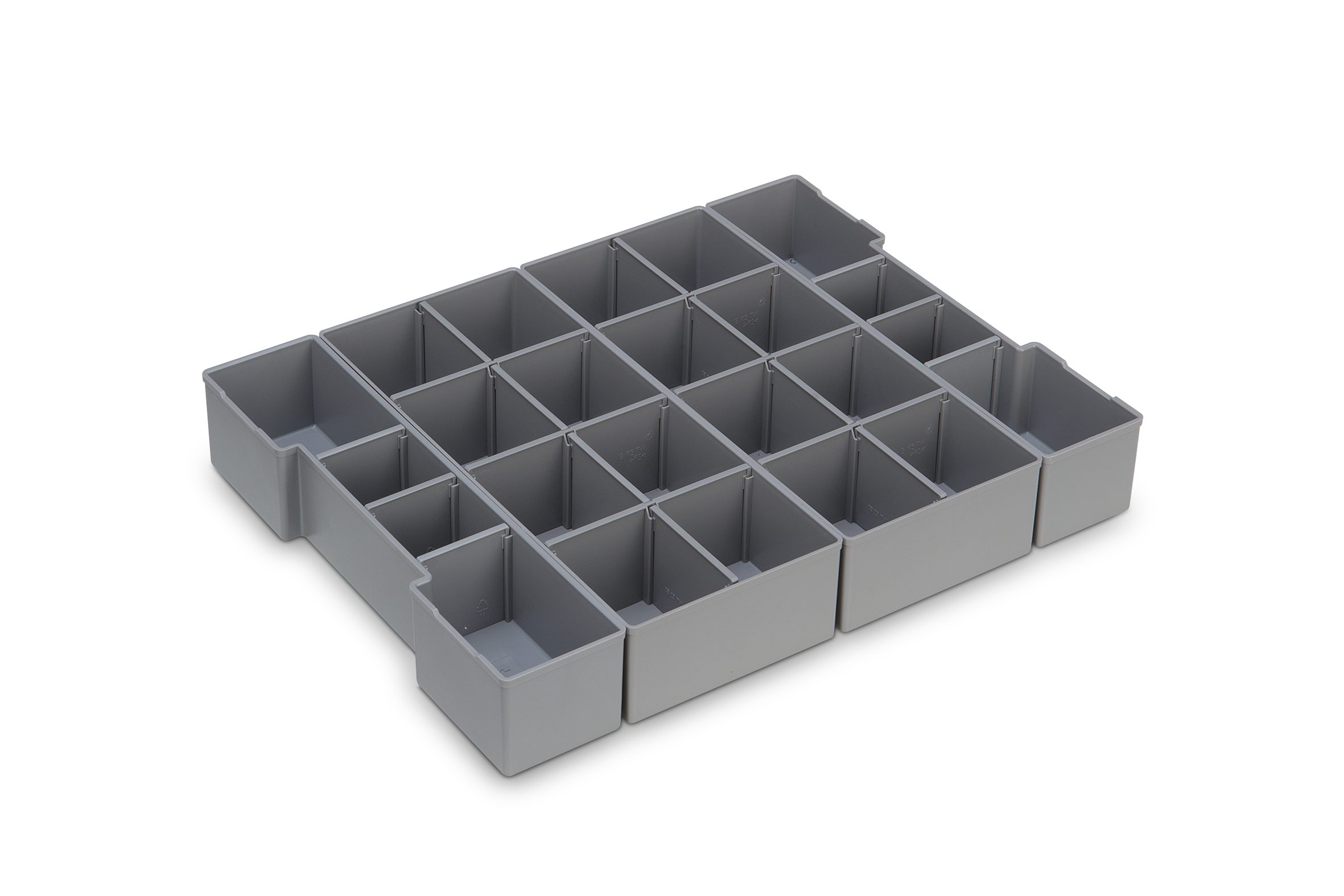 Werkzeugkoffer BOSCH SORTIMO Einlage Insetboxen-Set für L-BOXX 102 & 136