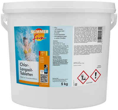 SUMMER FUN Chlortabletten Chlor-Langzeit-Tabletten, 5 kg