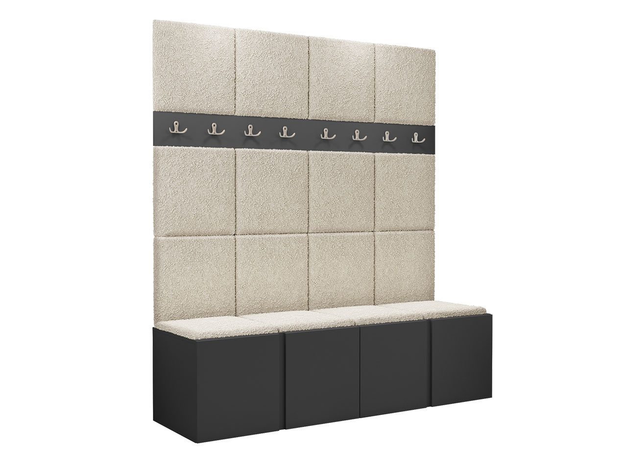 MIRJAN24 Garderoben-Set Orion V, (Komplett-Set, 2x günstig online kaufen