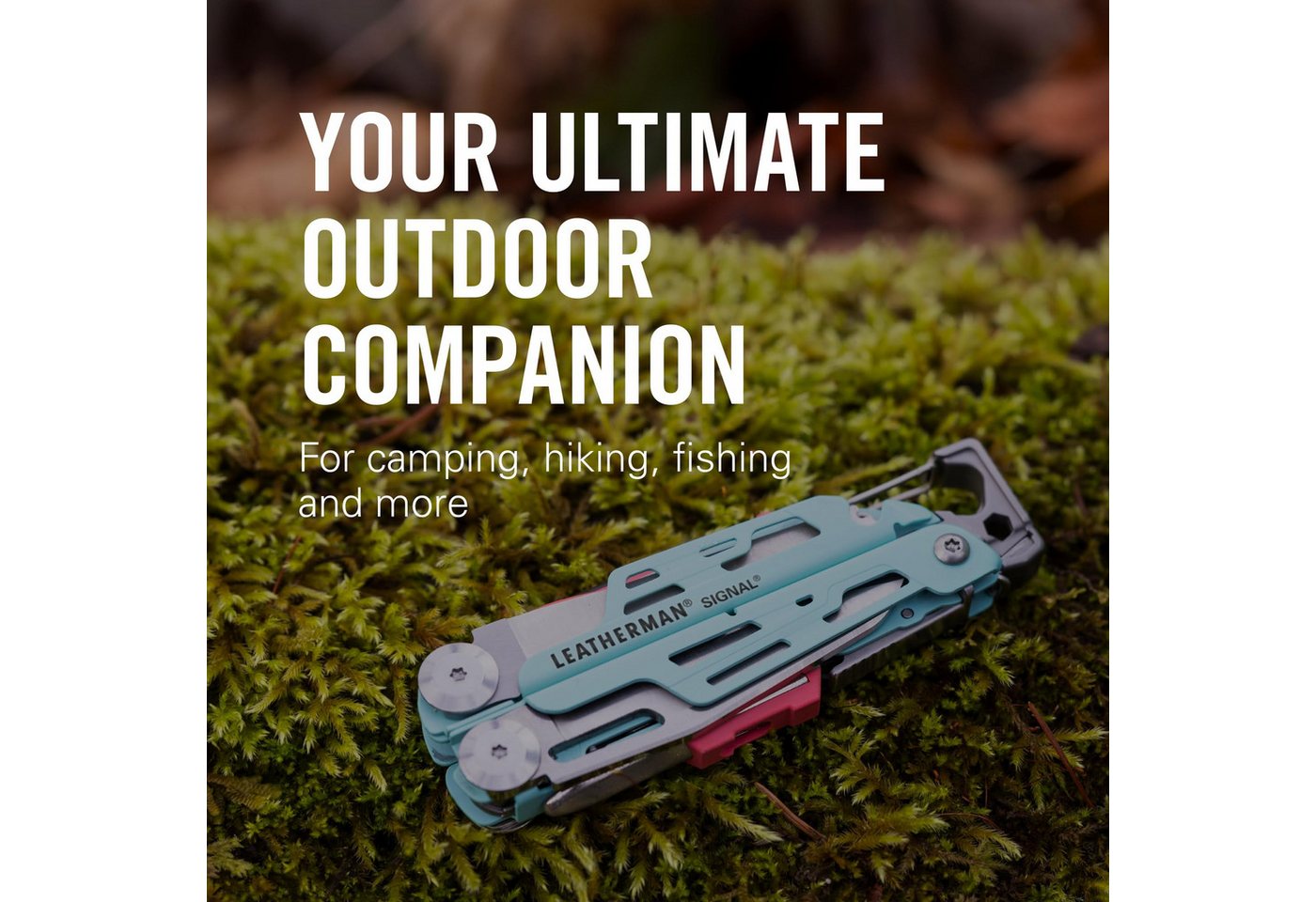 Thumbnail - Leatherman Multitool Leatherman Signal Multi-Tool - 19 Tools, Schwarzes Nylonholster