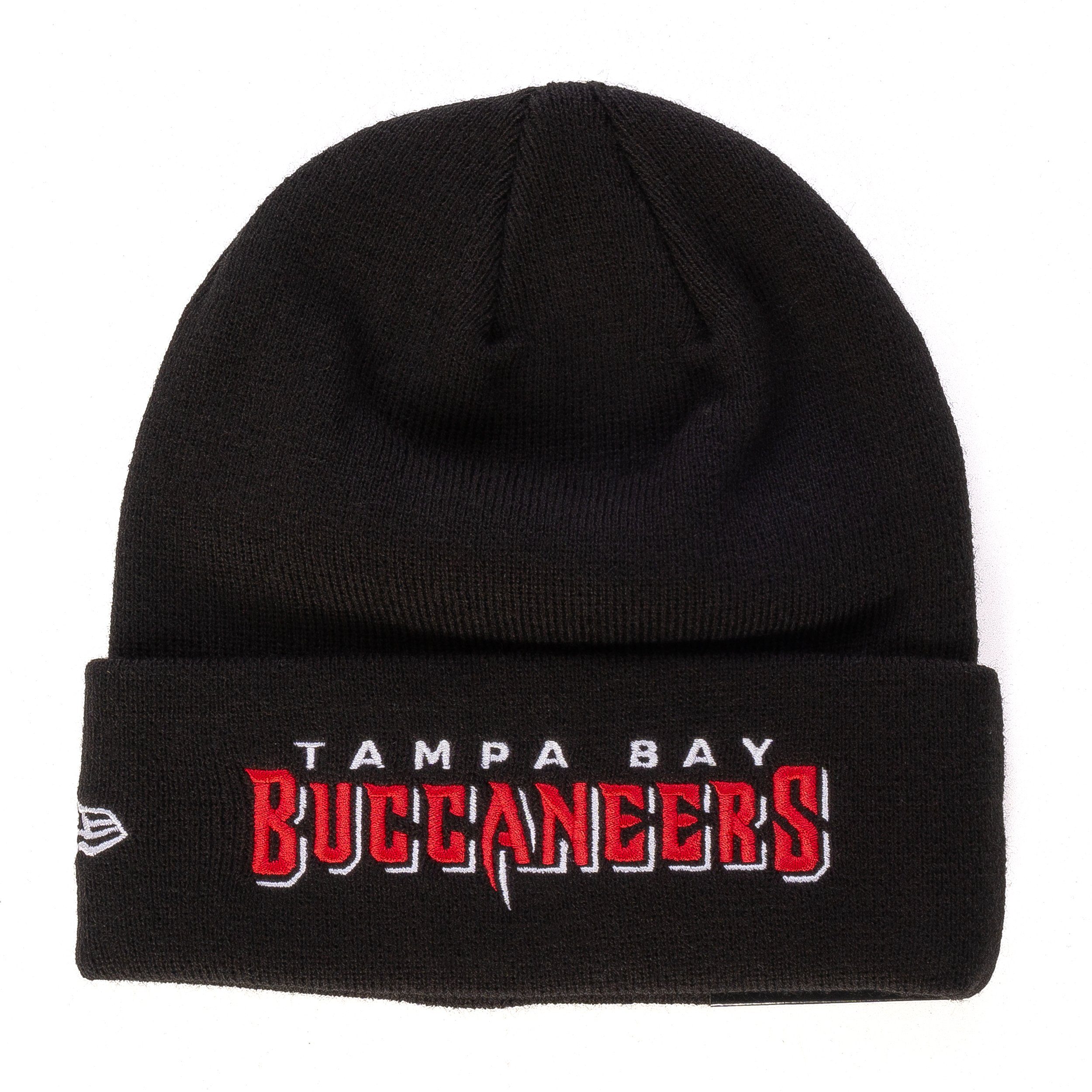 New Era NFL Strickmütze Bay Buccaneers Tampa New schwarz Strickmütze Mütze Era