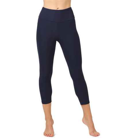 Merry Style Leggings Damen Caprihose 3/4 Hose Sporthose MS10-301 (1-tlg) Breite Taille