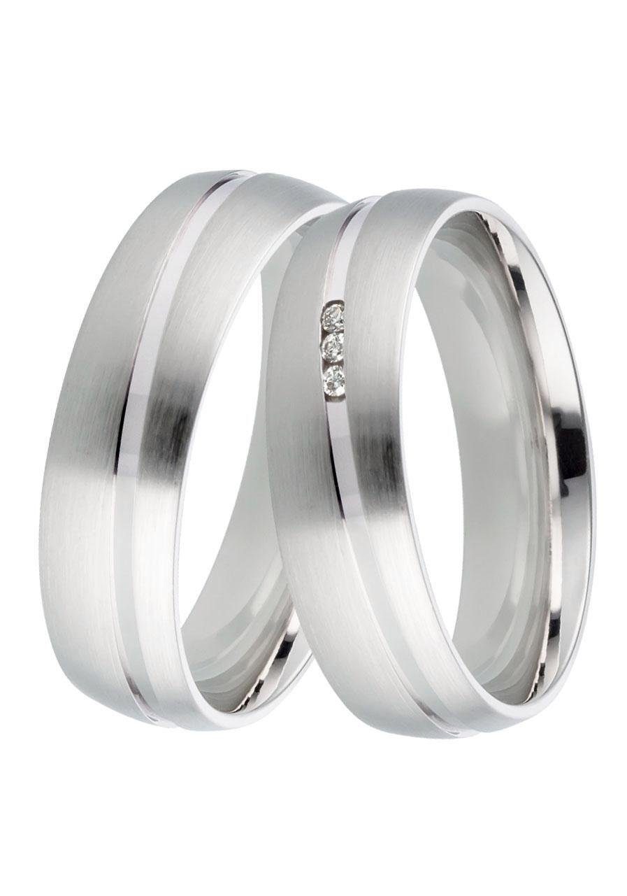 DOOSTI Trauring Schmuck Geschenk Silber 925 Trauring Ehering Partnerring LI günstig online kaufen