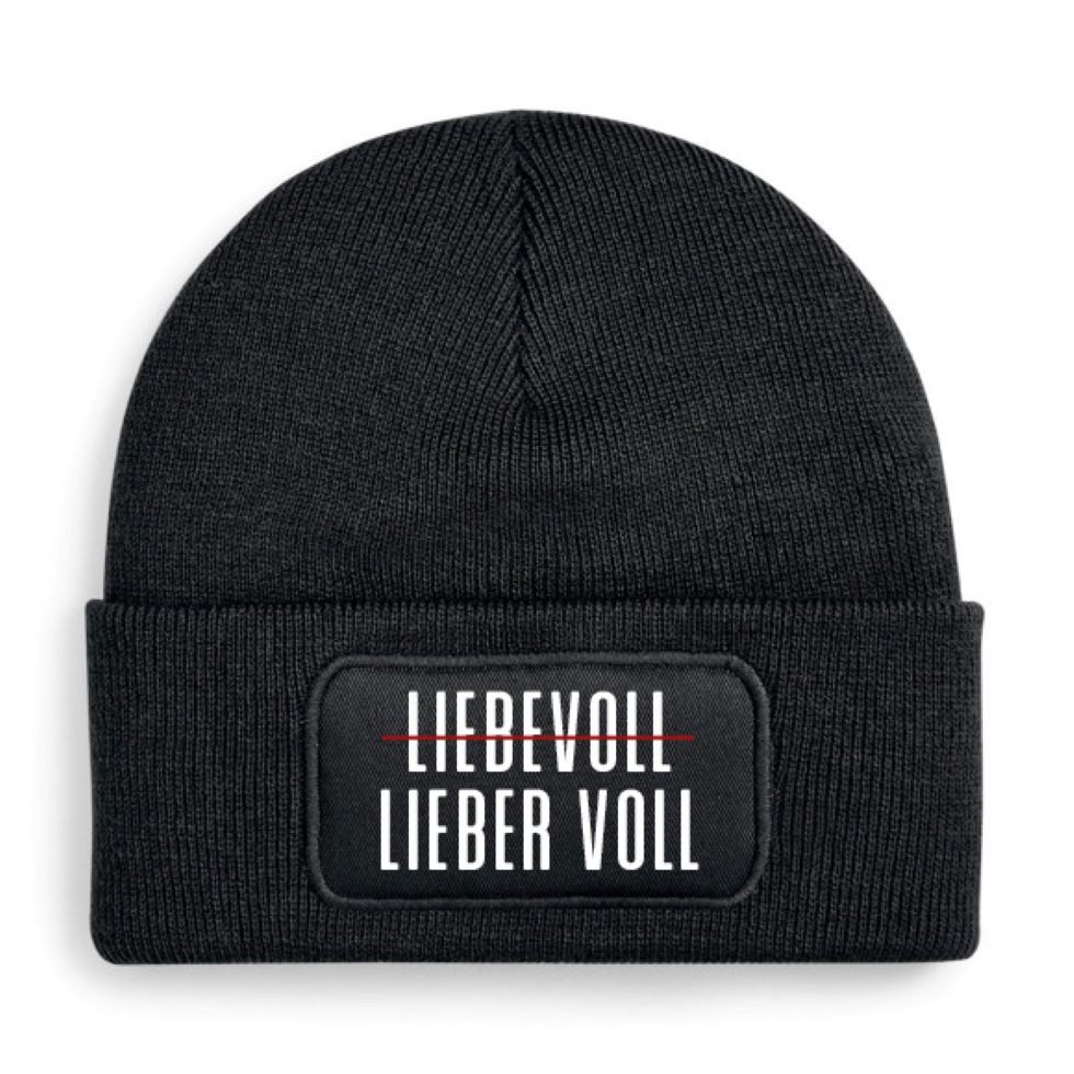 TShirt-People Beanie Beechfield Original Patch Beanie - Liebevoll / Lieber voll