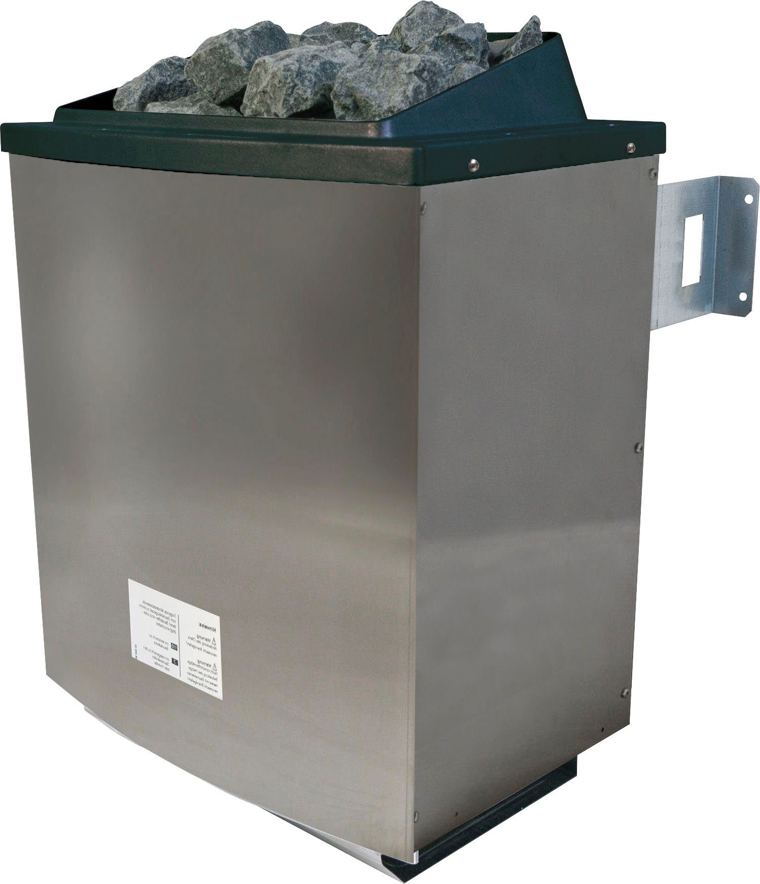 KONIFERA Saunahaus Maiko 5 SET B, BxTxH: 490 x 368 x 231 cm, 38 mm, Ofen 9 KW externe Strg easy