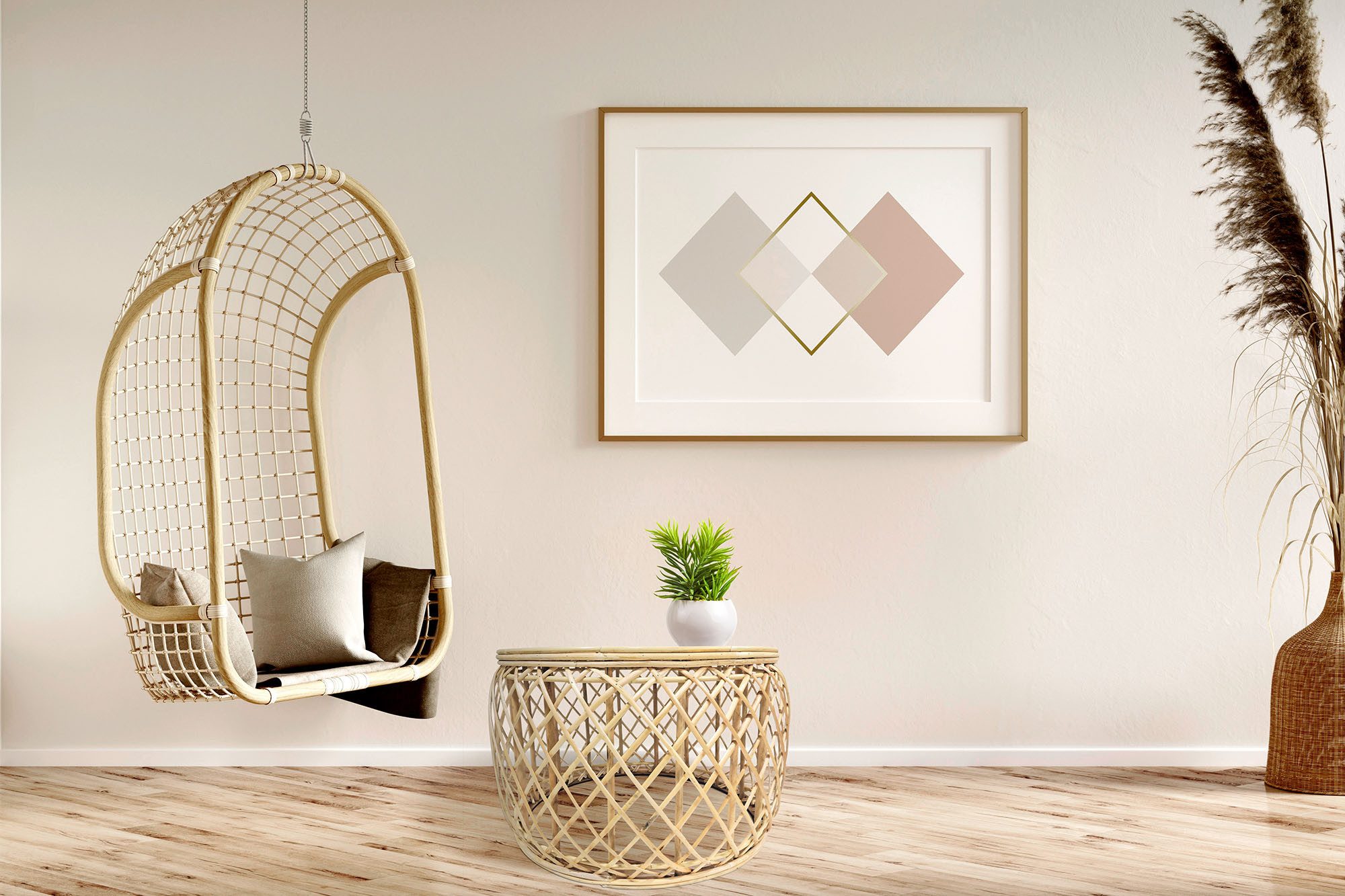 Kayoom Beistelltisch Rattan Tisch Massa 125, günstig online kaufen