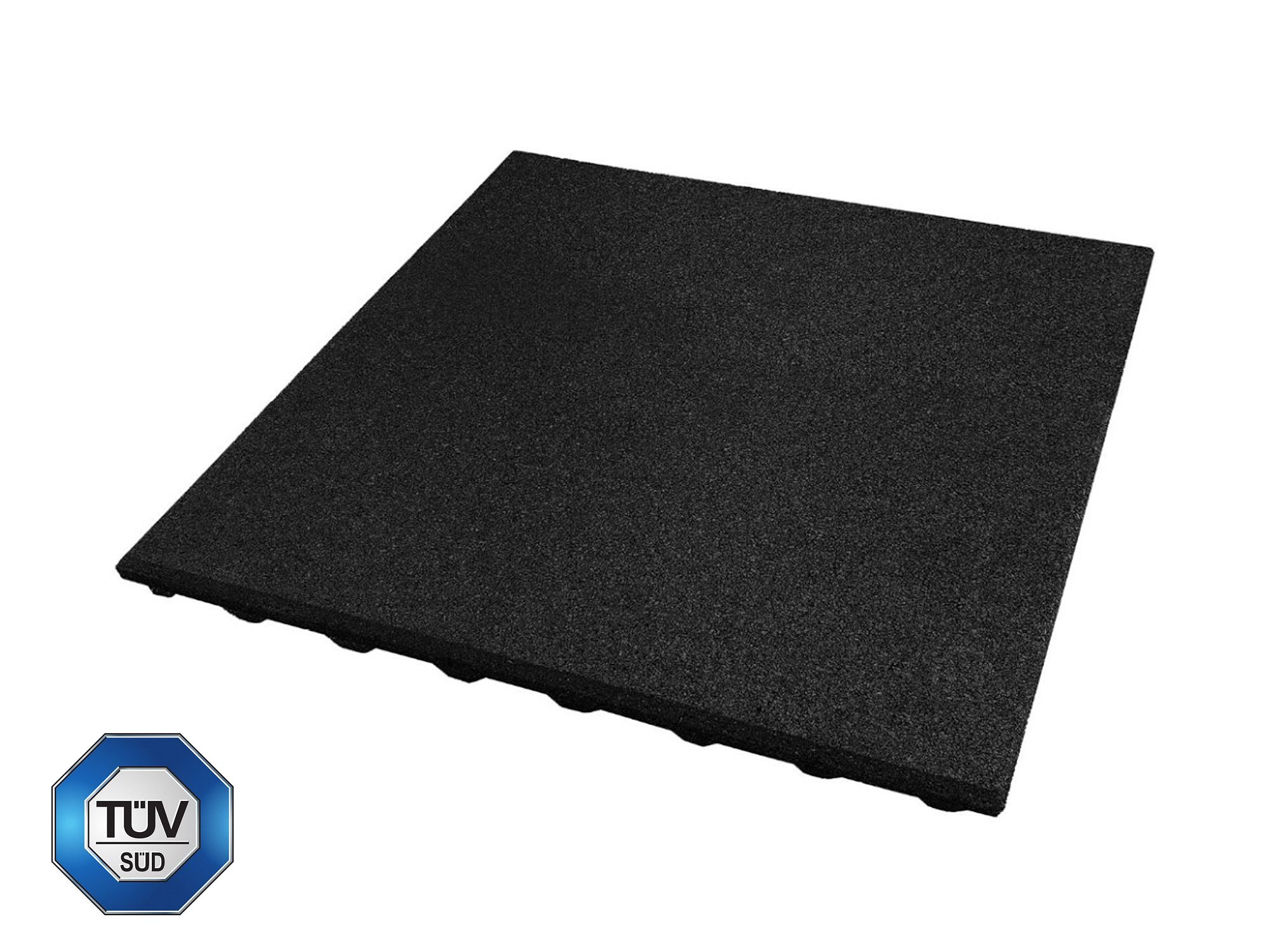HPFloor Bodenschutzmatte Fallschutzmatte 50x50 cm 43 mm stark