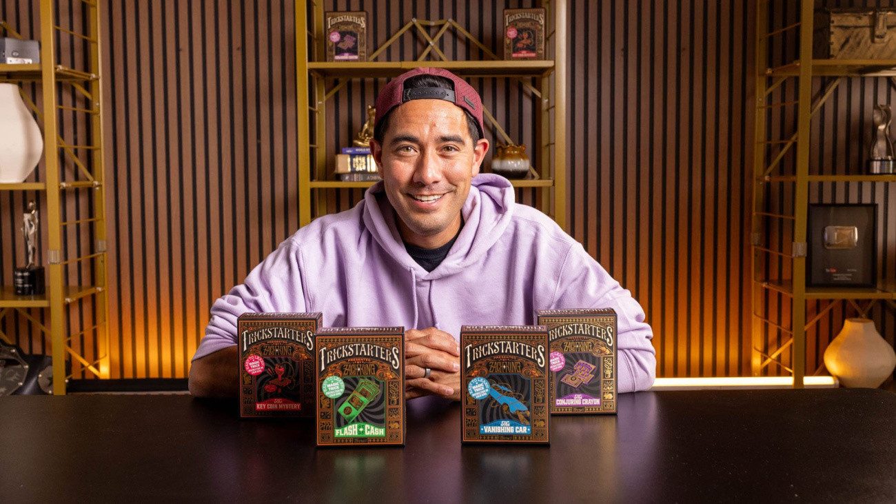 Theory11 Spiel Trickstarters by Zach King Zaubertrick-Box The Key Coin Mystery