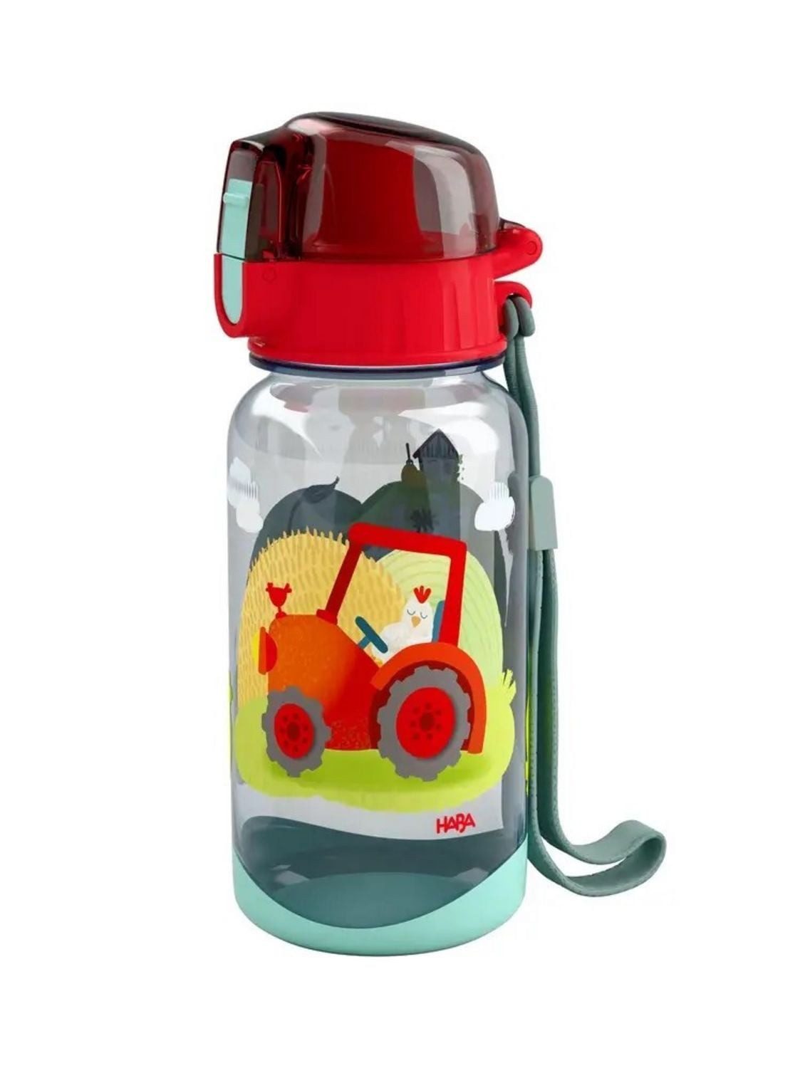 Haba Puppen Accessoires-Set HABA 2012444002 - Trinkflasche Bauernhof, 400 ml, Kunststoff (Bispheno