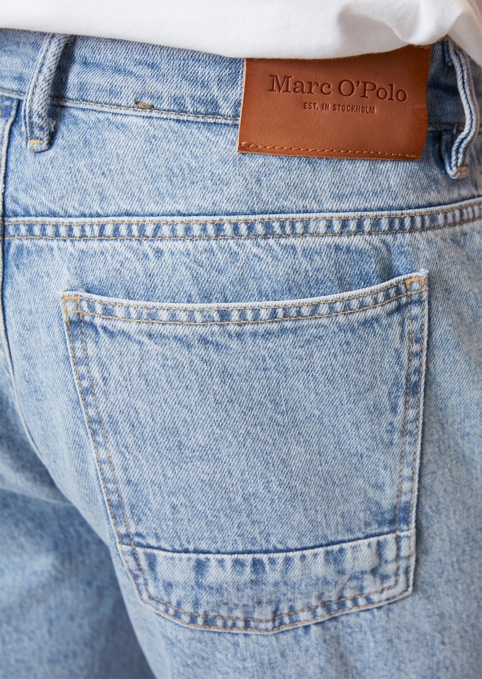 O'Polo Shorts aus hellblau reiner Bio-Baumwolle Marc