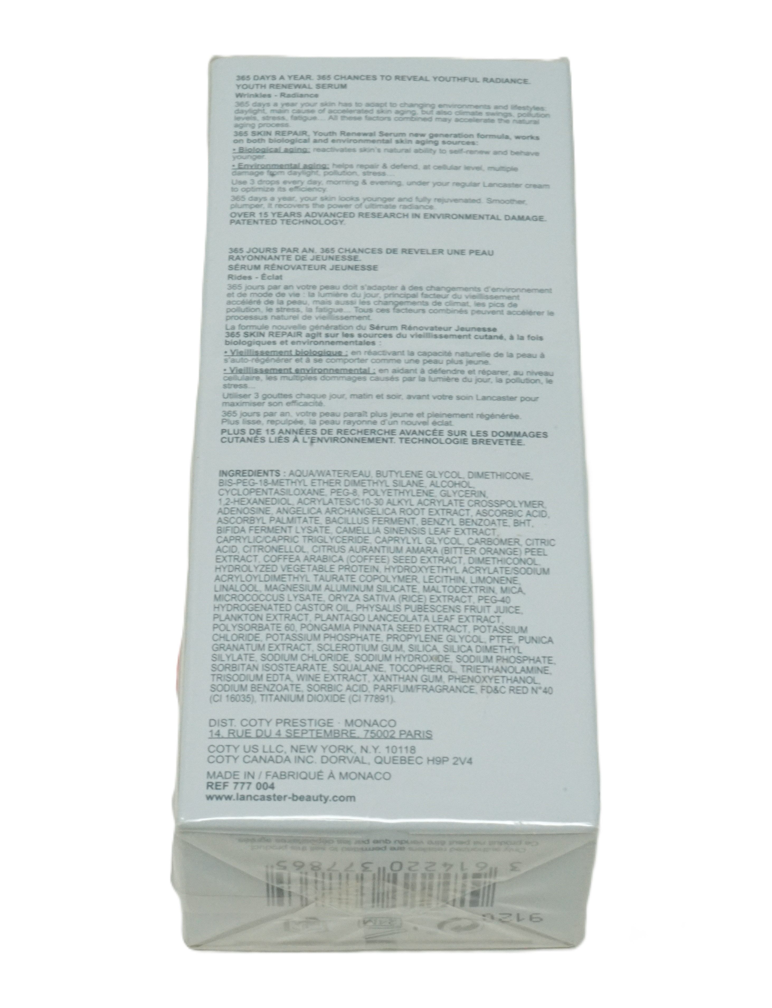 LANCASTER Gesichtspflege Lancaster 365 Haut Repair Serum Youth Renewal 30 ml
