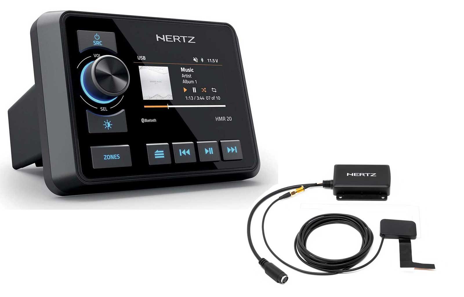 Hertz Segelboot Hertz Marine HEAD UNITS HMR 20 DAB+ Receiver