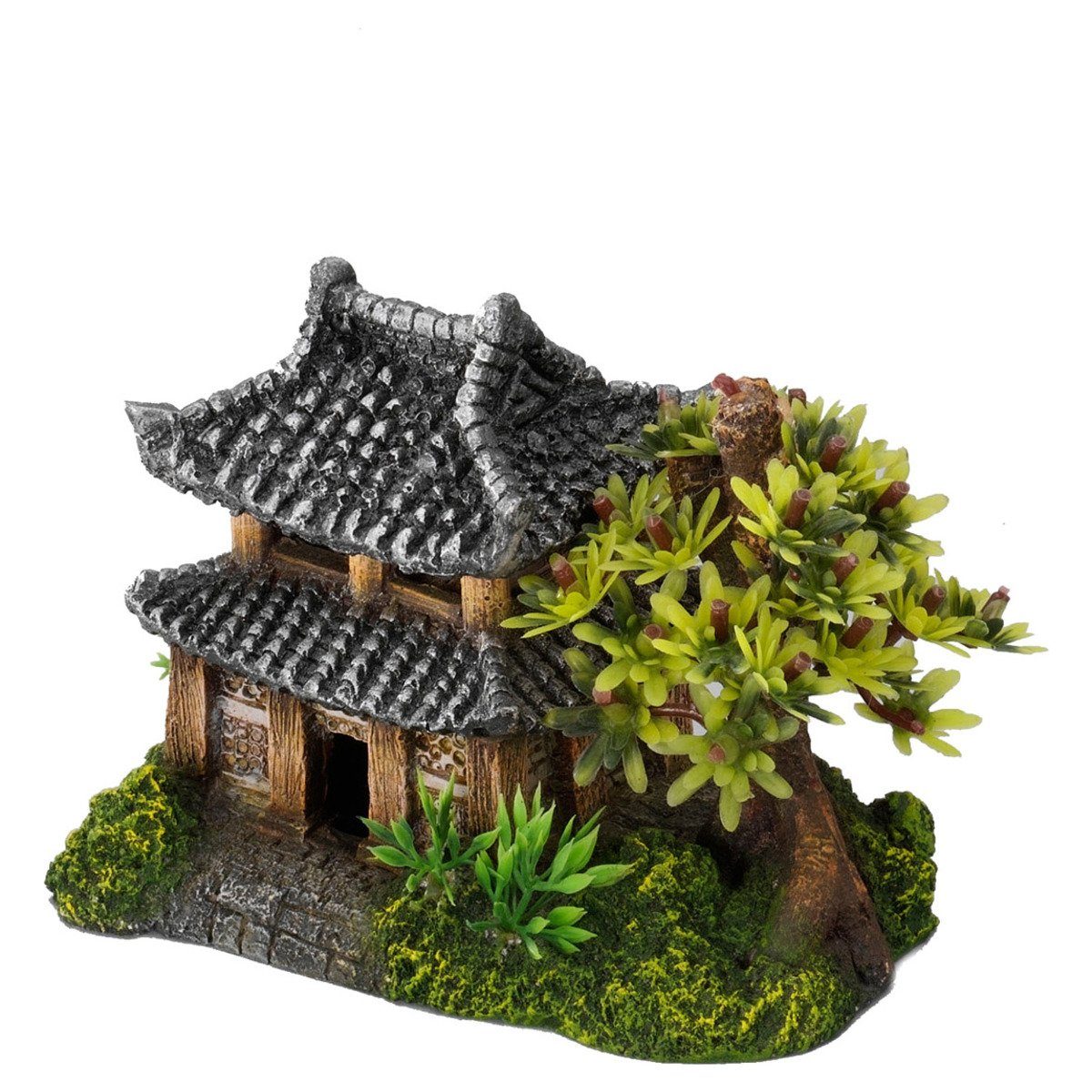 Europet-Bernina Aquariendeko Aquariumdekoration Asisatisches Haus mit ...