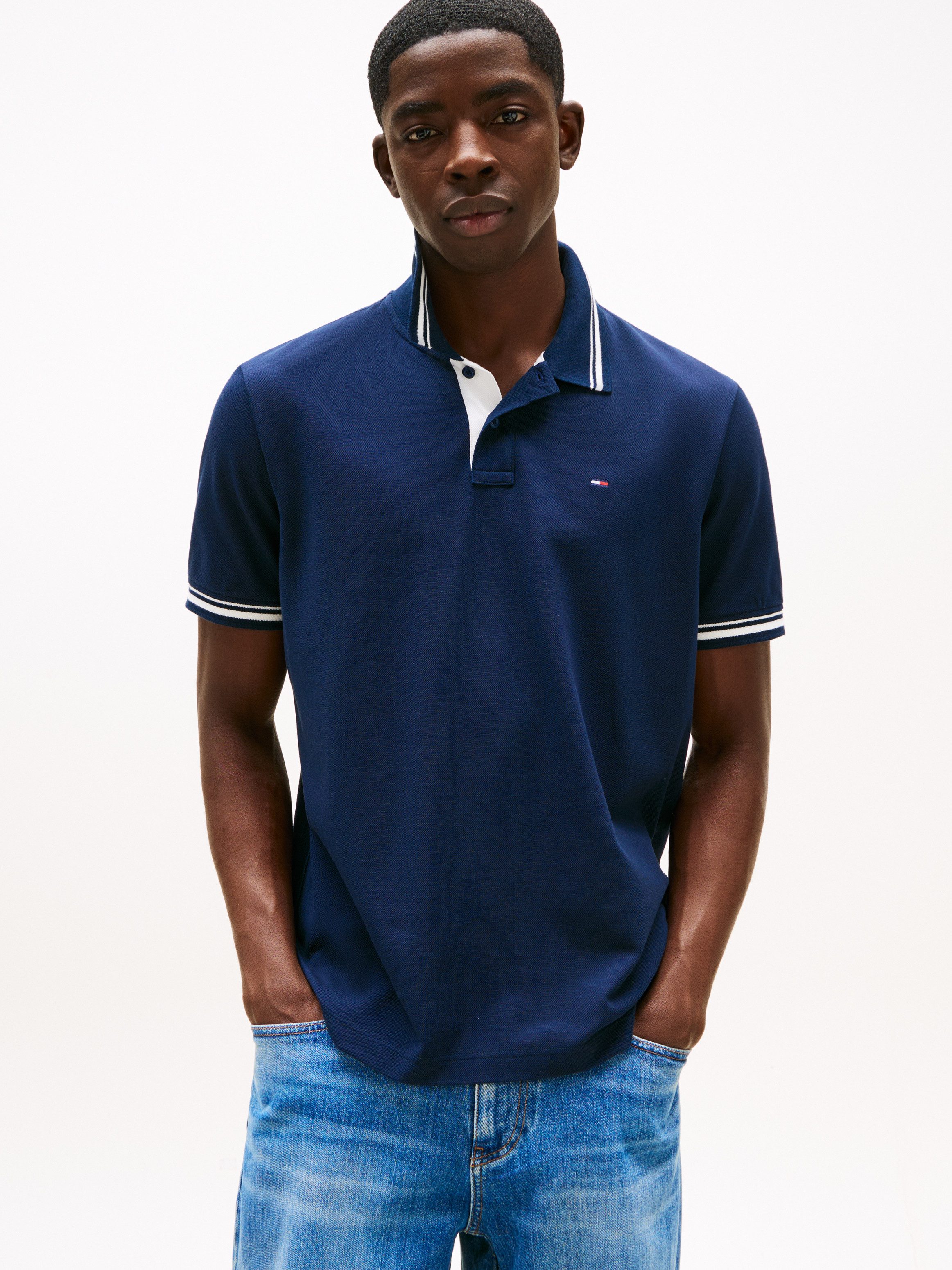 Tommy Jeans Poloshirt TJM REG TIPPED günstig online kaufen