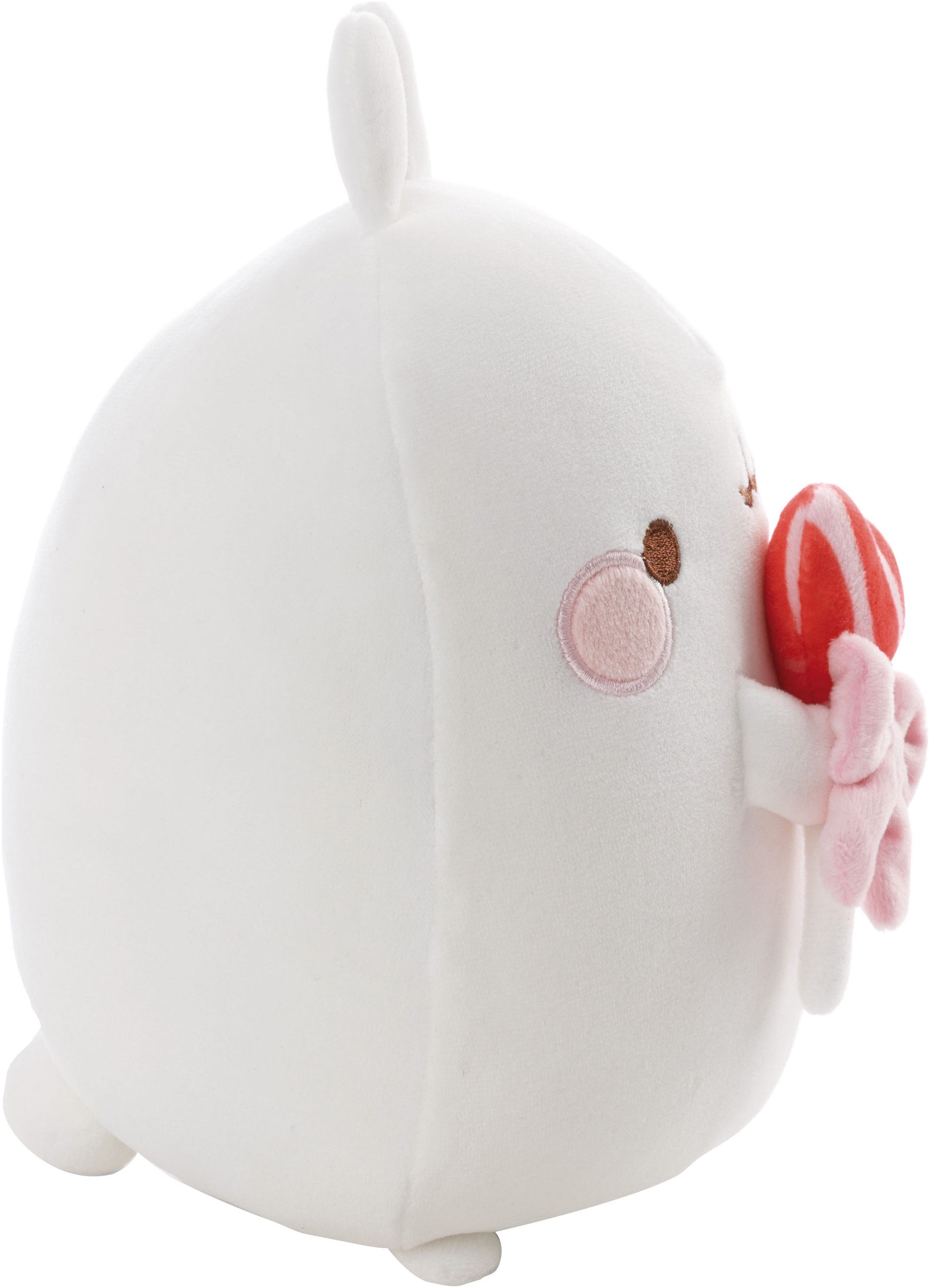 Nici Kuscheltier MOLANG mit Lolli, 48cm, mit Lolli