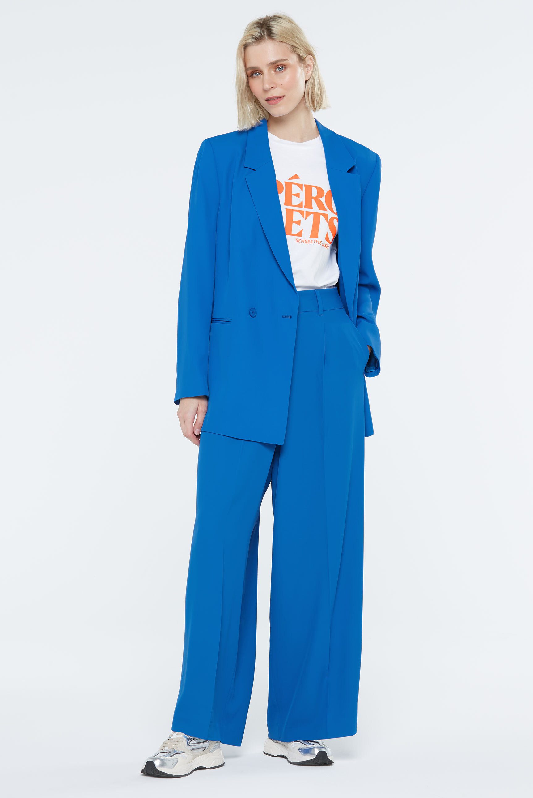 SENSES.THE LABEL Stoffhose mit Bügelfalten
