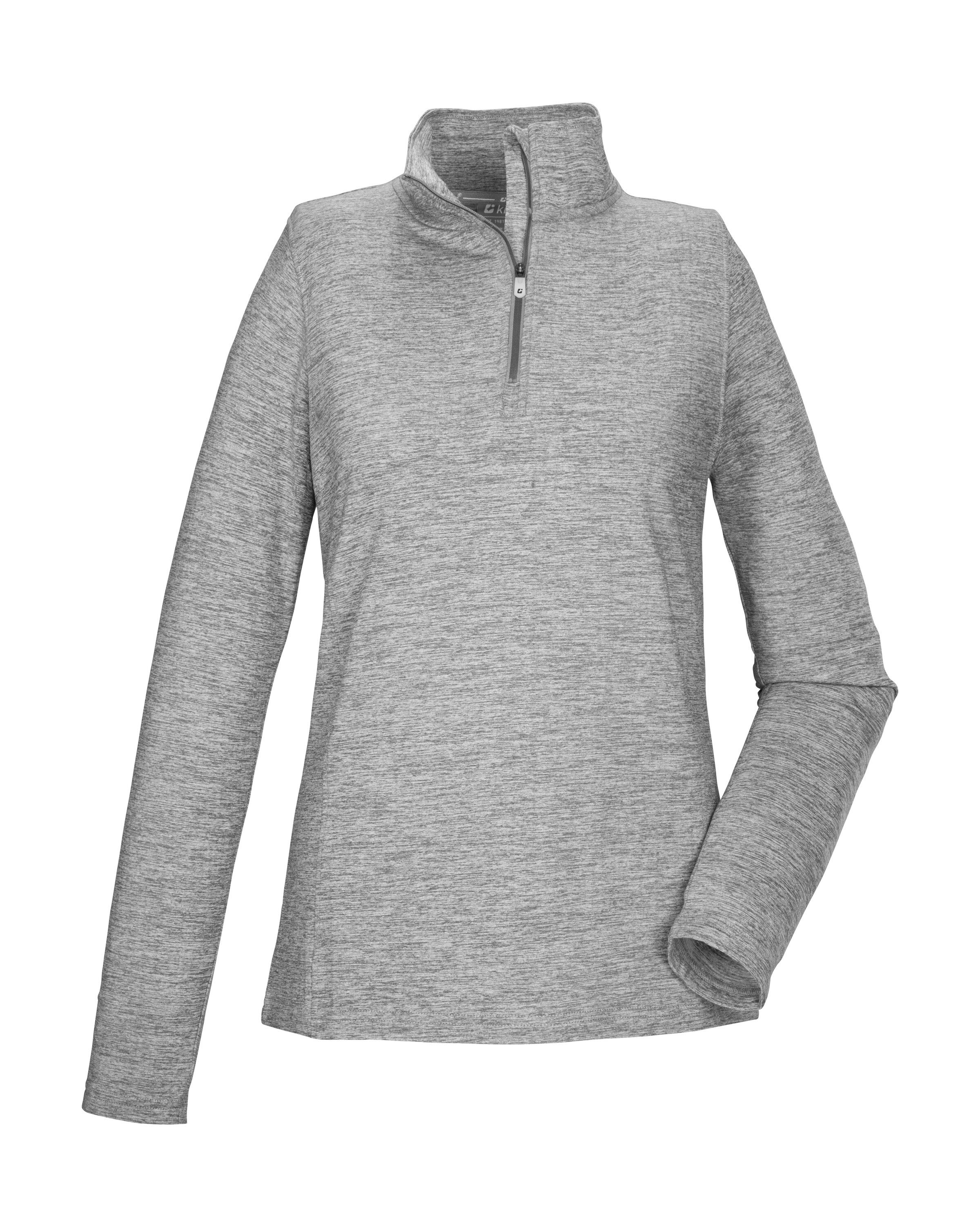 Killtec Langarmshirt KSW 121 WMN FLX SHRT Melange Funktionsshirt mit Stehkr günstig online kaufen