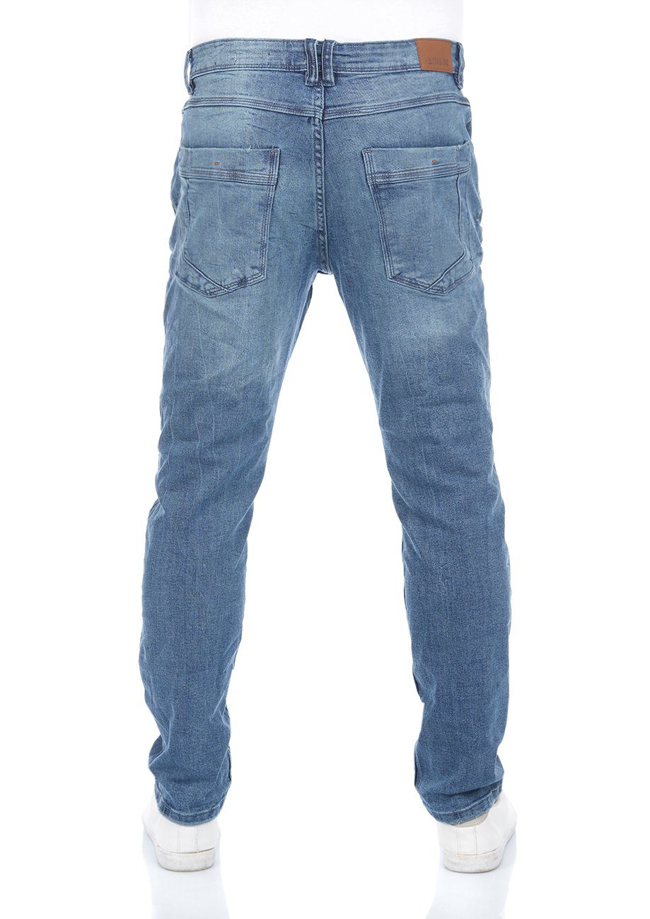 riverso Slim-fit-Jeans Herren Jeanshose RIVCaspar Slim Fit Denim Hose mit Stretch