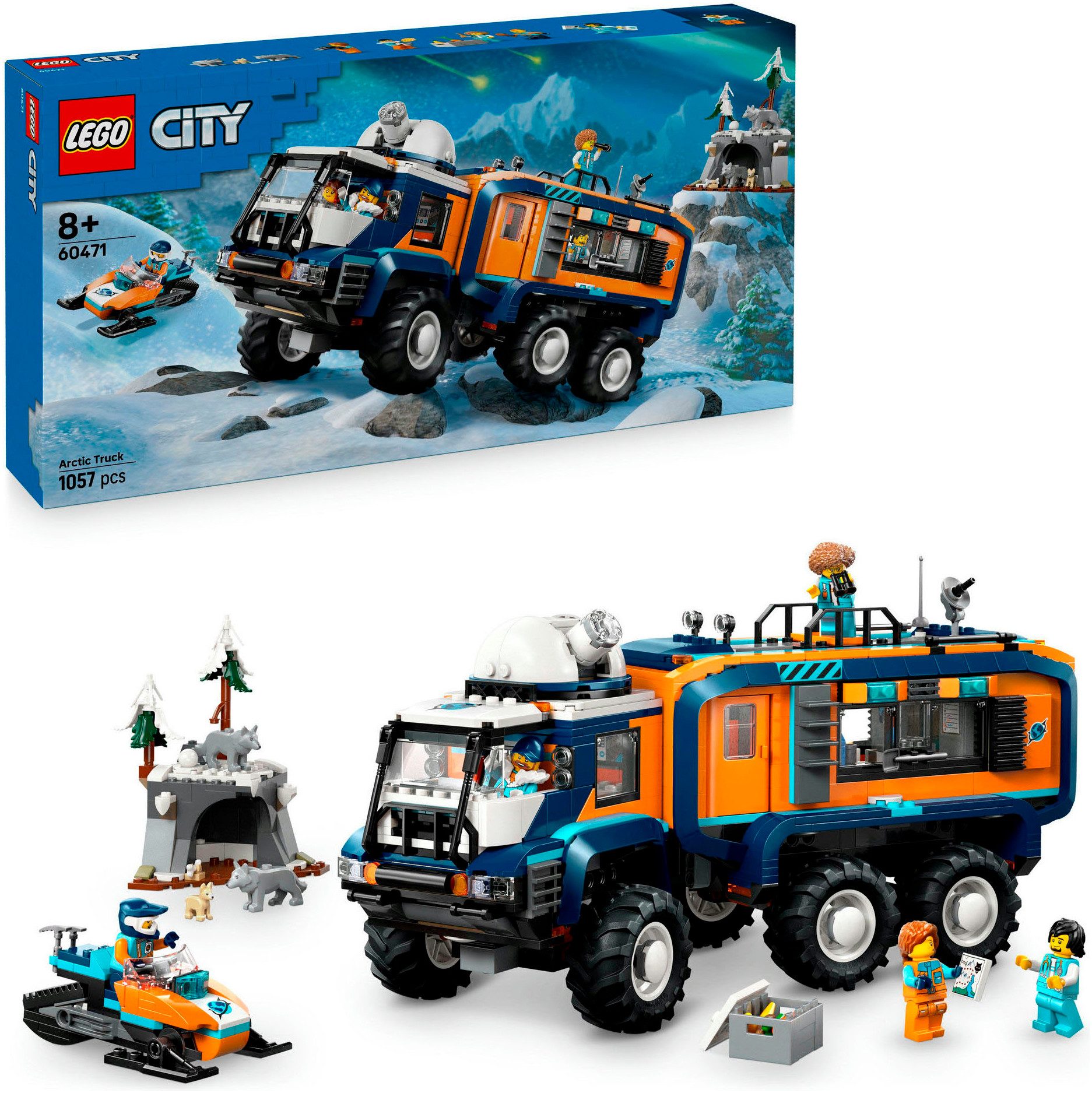 LEGO® Arktis-Truck mit Labor (60471), LEGO City Konstruktionsspielsteine, ( günstig online kaufen