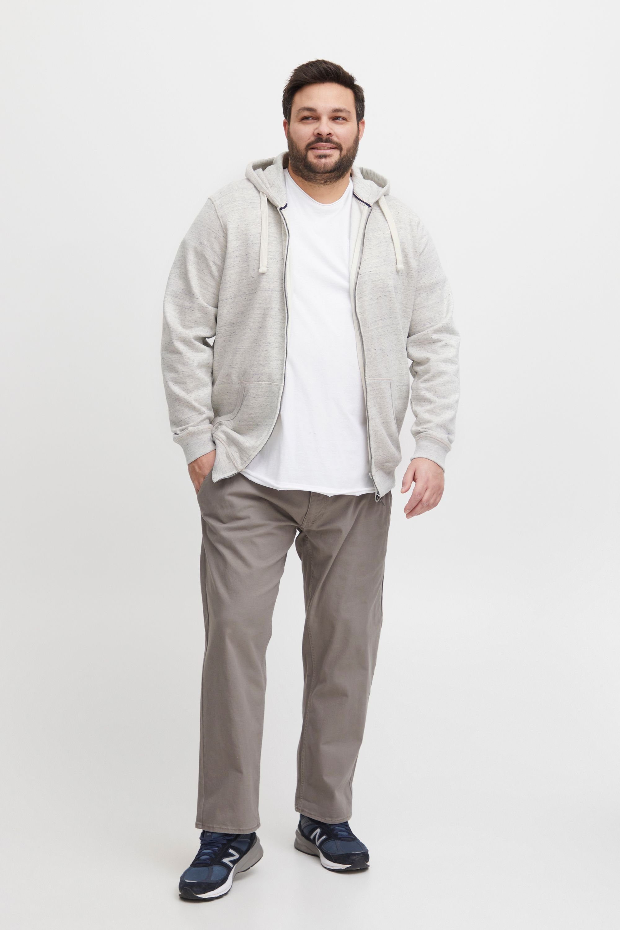 Blend Kapuzensweatjacke BHAlton Zipthrough Big & Tall Stilvolle Kapuzensweatjacke in großen Größen