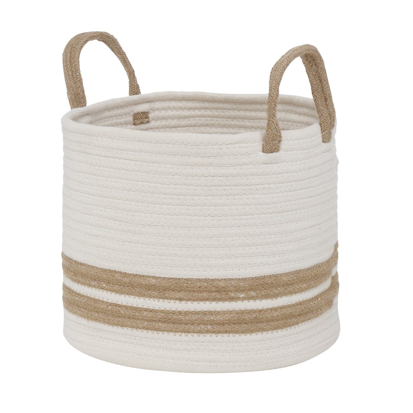 BOLTZE Aufbewahrungskorb Korb Boldina, rund, Ø 35 cm, 30 cm hoch