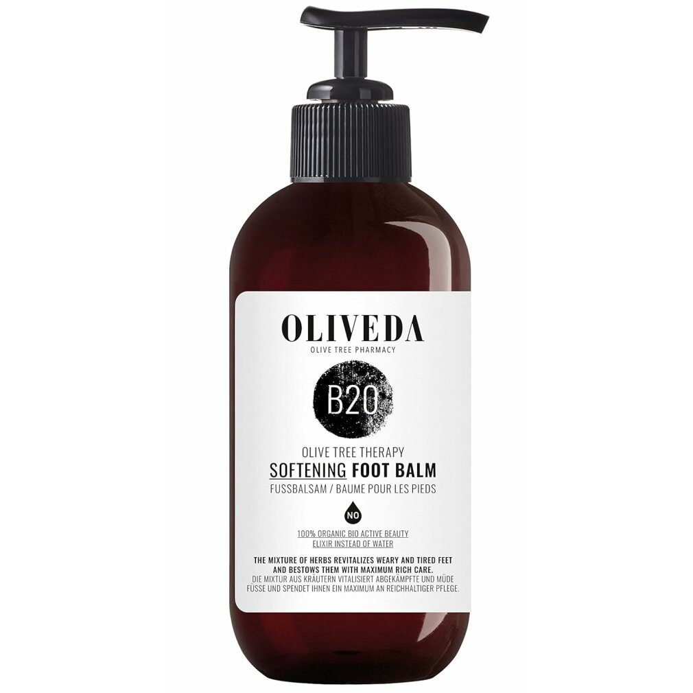 Oliveda Fußcreme Hand & Foot Care B20 Softening Foot Balm 250ml