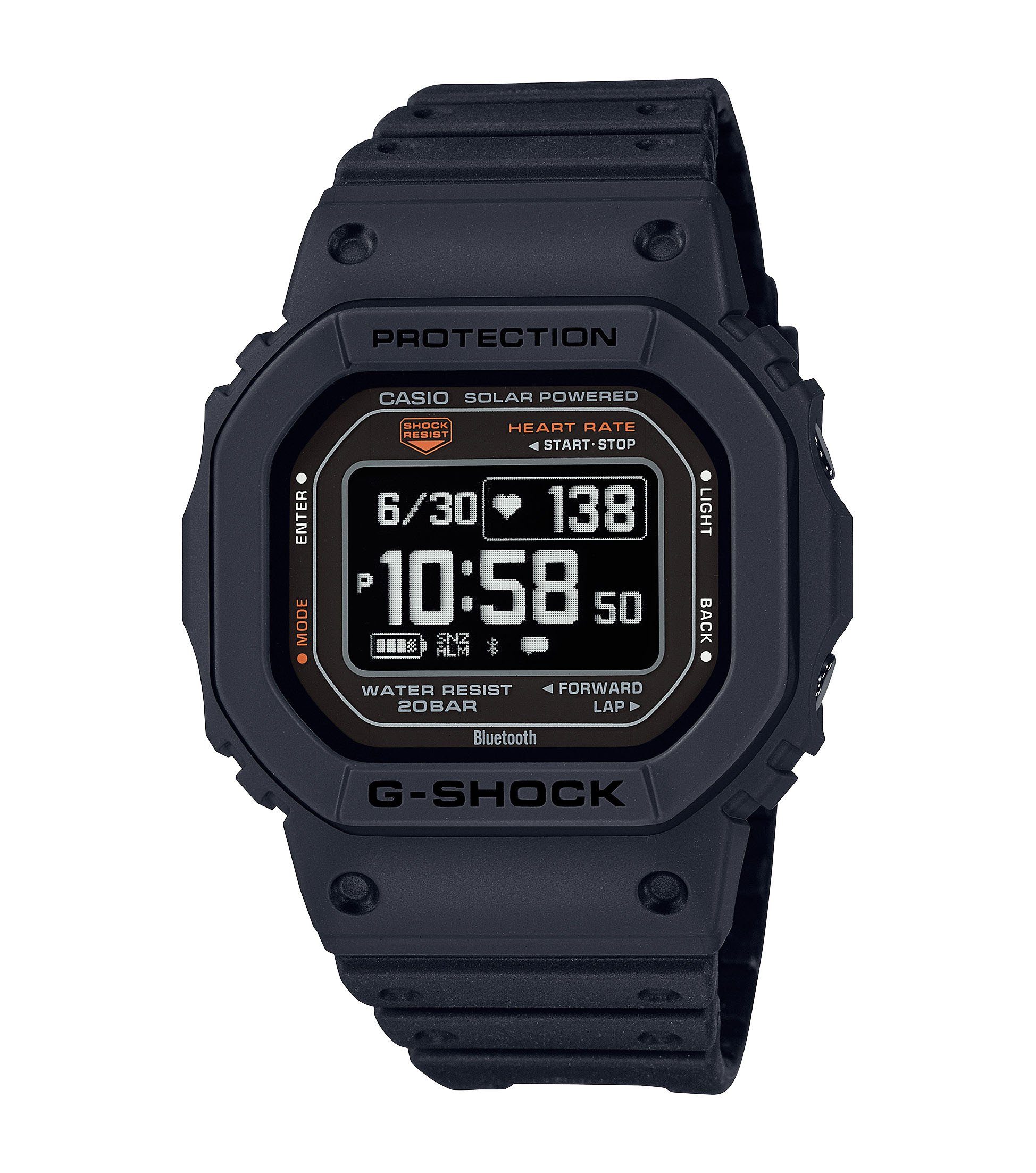 CASIO Solaruhr, Casio G-Squad DW-H5600-1ER Bluetooth günstig online kaufen