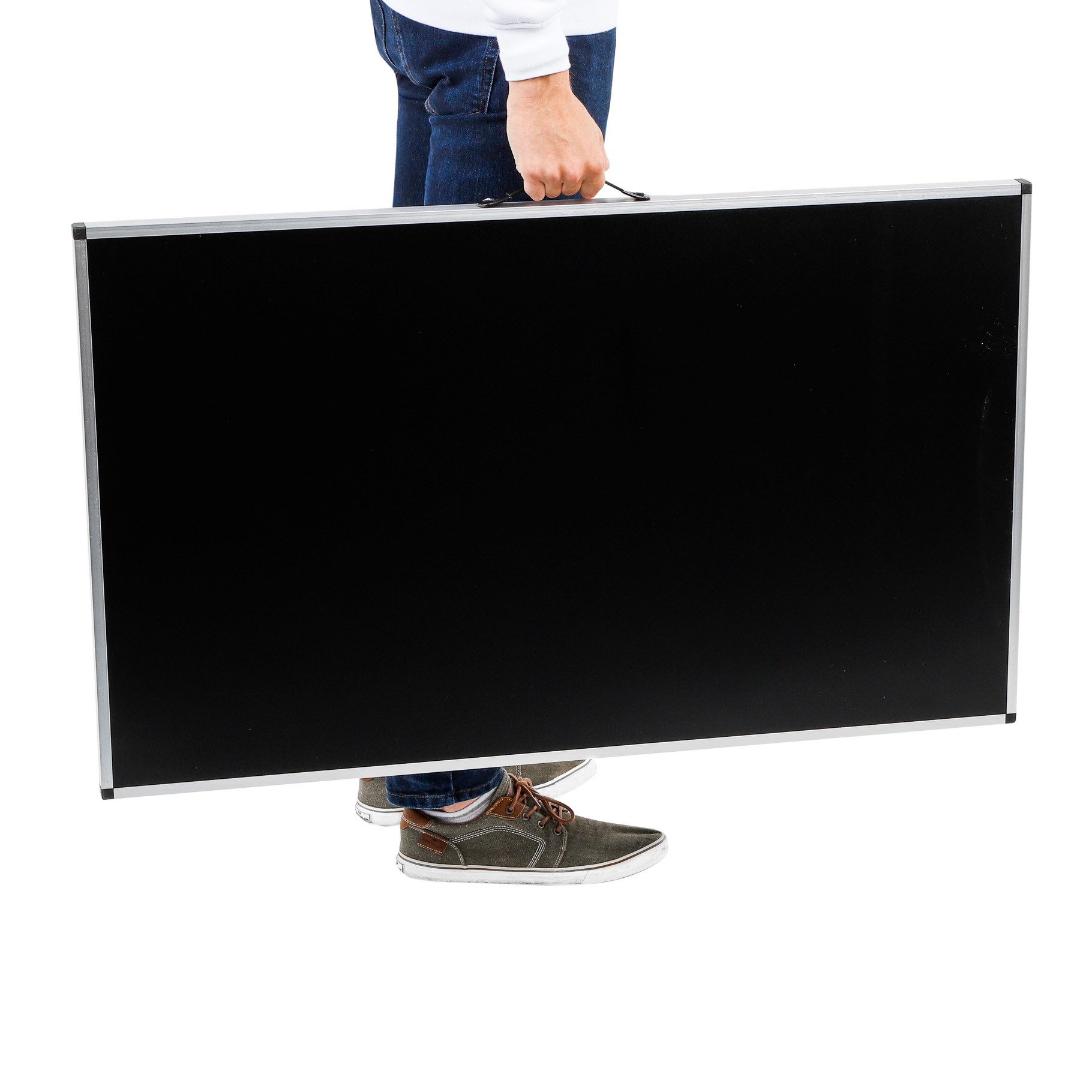 Haushalt International Klapptisch Universaltisch Campingtisch 100 x 60 cm tragbarer Klapp-Tisch, 4 fach höhenverstellbar: 75, 80, 85 und 90 cm – Bild 5 von 5