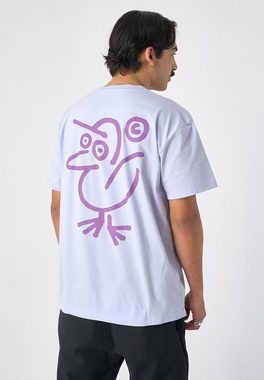 Cleptomanicx T-Shirt Sketch Gull mit lockerem Schnitt