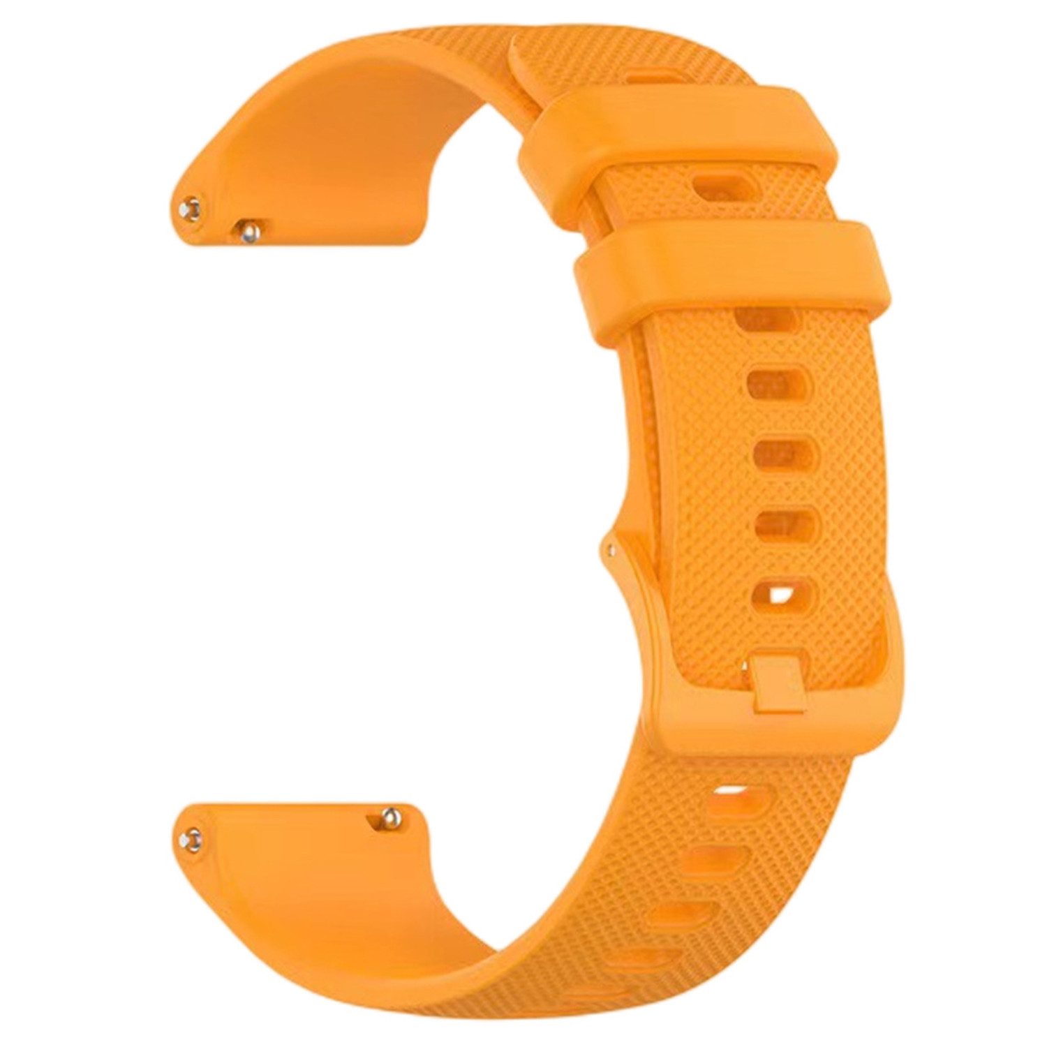 BOOD Uhrenarmband 20/22mm Universal Silikon Ersatzband mit praktischem Schnellverschluss, schweißresistent, rutschfest, individuell verstellbare Armbandlänge – Bild 2 von 5
