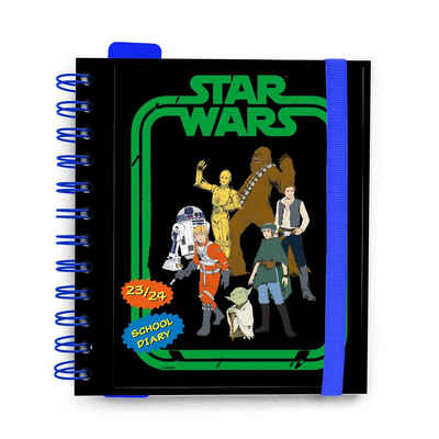 empireposter Ringbuchkalender Star Wars - Schuljahresplaner 2023/2024 - Terminkalender - 14x16 cm