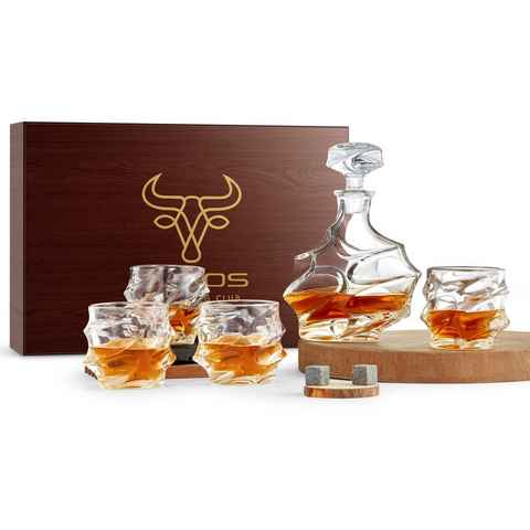 echos Gläser-Set Eco-5010, Glas, Whiskey Geschenkset 6-teilig,Kalk-Natron-Glas,100% Bleifrei