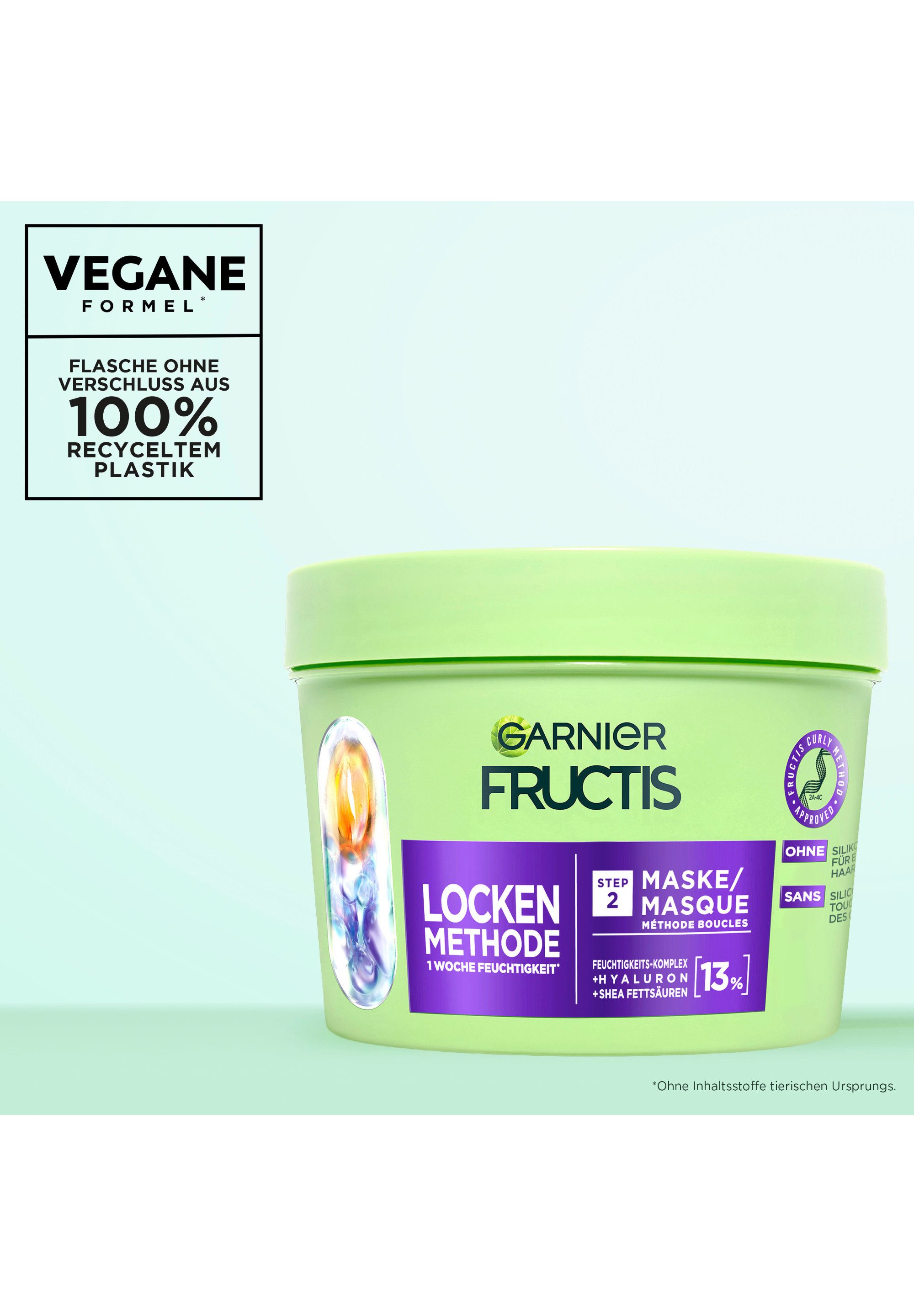 GARNIER Haarmaske GARNIER LOCKEN METHODE, 6er Pack