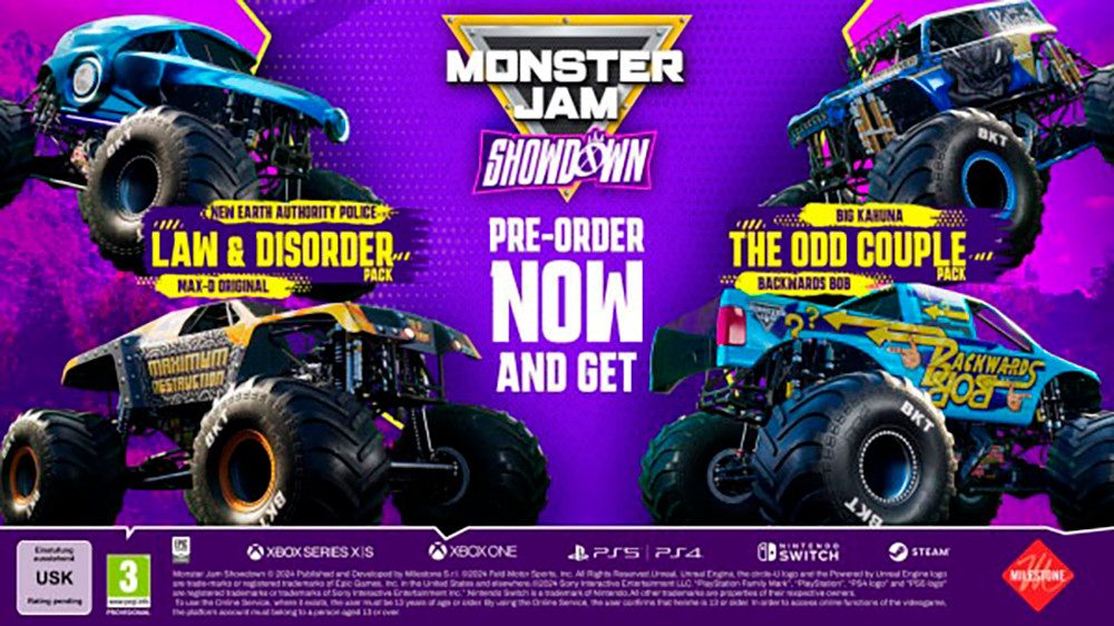 Monster Jam Showdown D1 PlayStation 5
