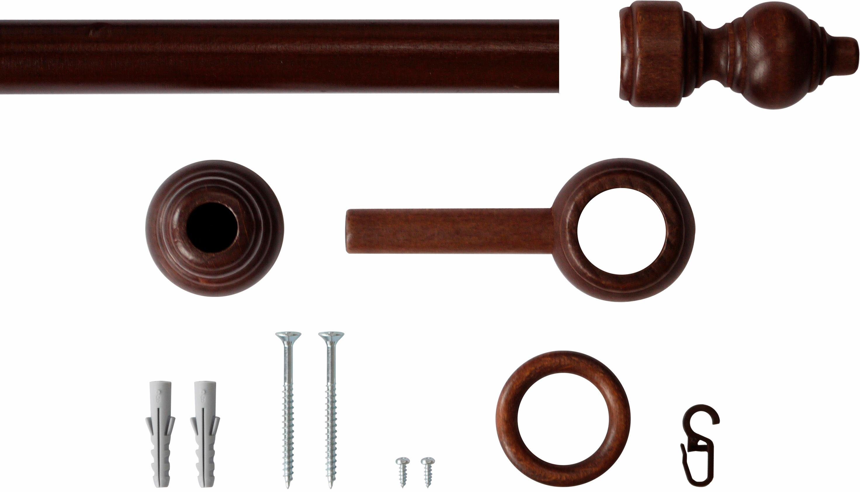 Good Life Gardinenstange Trend, Ø 28 mm, 1-läufig, Fixmaß, mit Bohren, vers günstig online kaufen