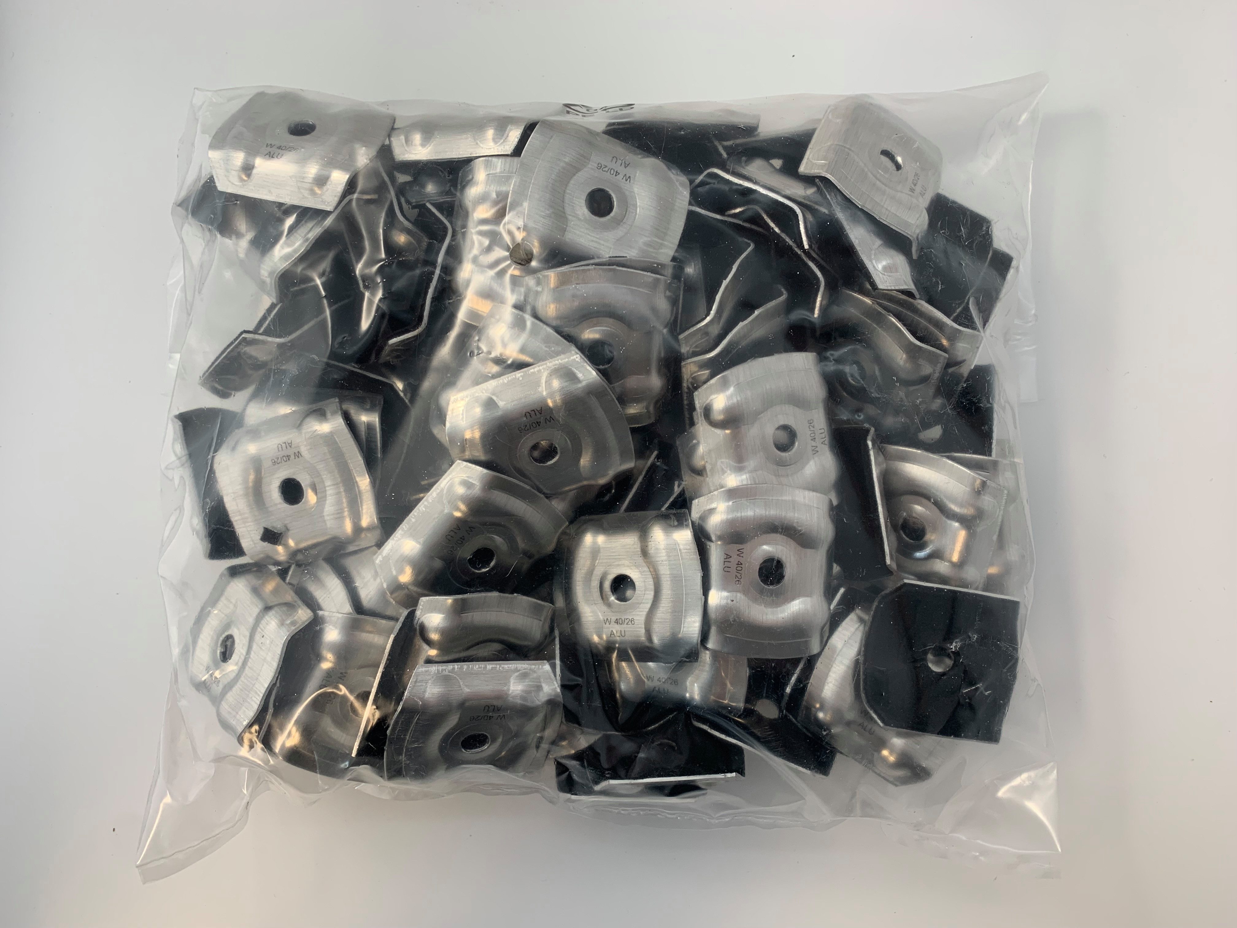 REISSER-Schraubentechnik GmbH Abstandshalter Kalotten Trapez-Profil 100x 70/18 Wellplatten hochwertig EPDM-Dichtung (100-St) Trapez Profil