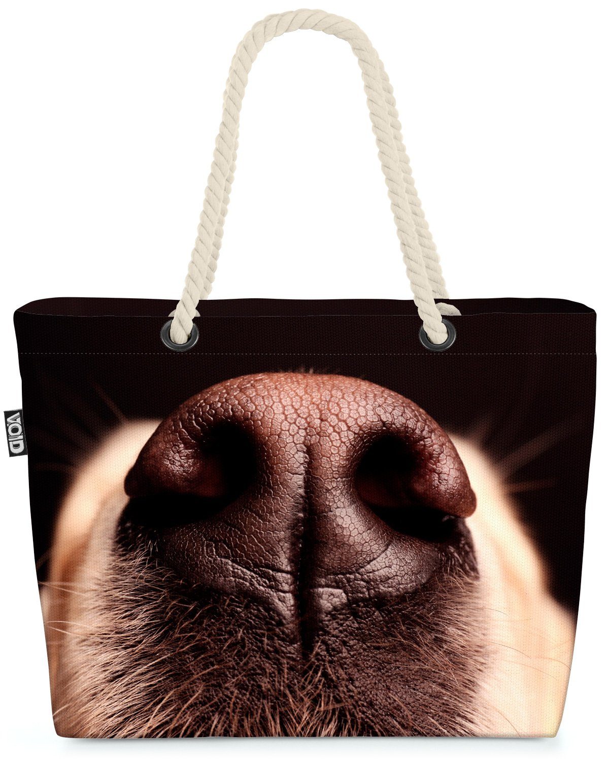 VOID Strandtasche (1-tlg), Golden Retriever Schnauze Golden Retriever Schnauze Hund Rase Hundera