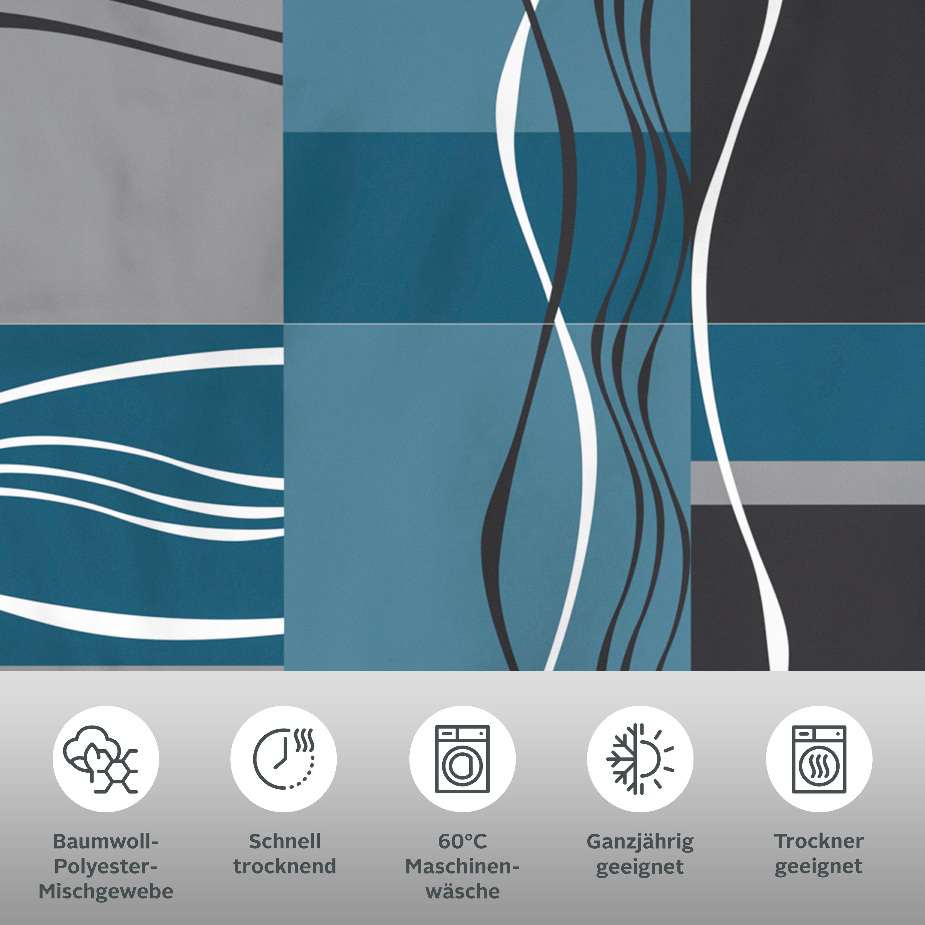 OTTO home Bettwäsche Kelian, Polycotton recycelt, 2 teilig, in verschiedenen Qualitäten, gemusterte Bettwäsche