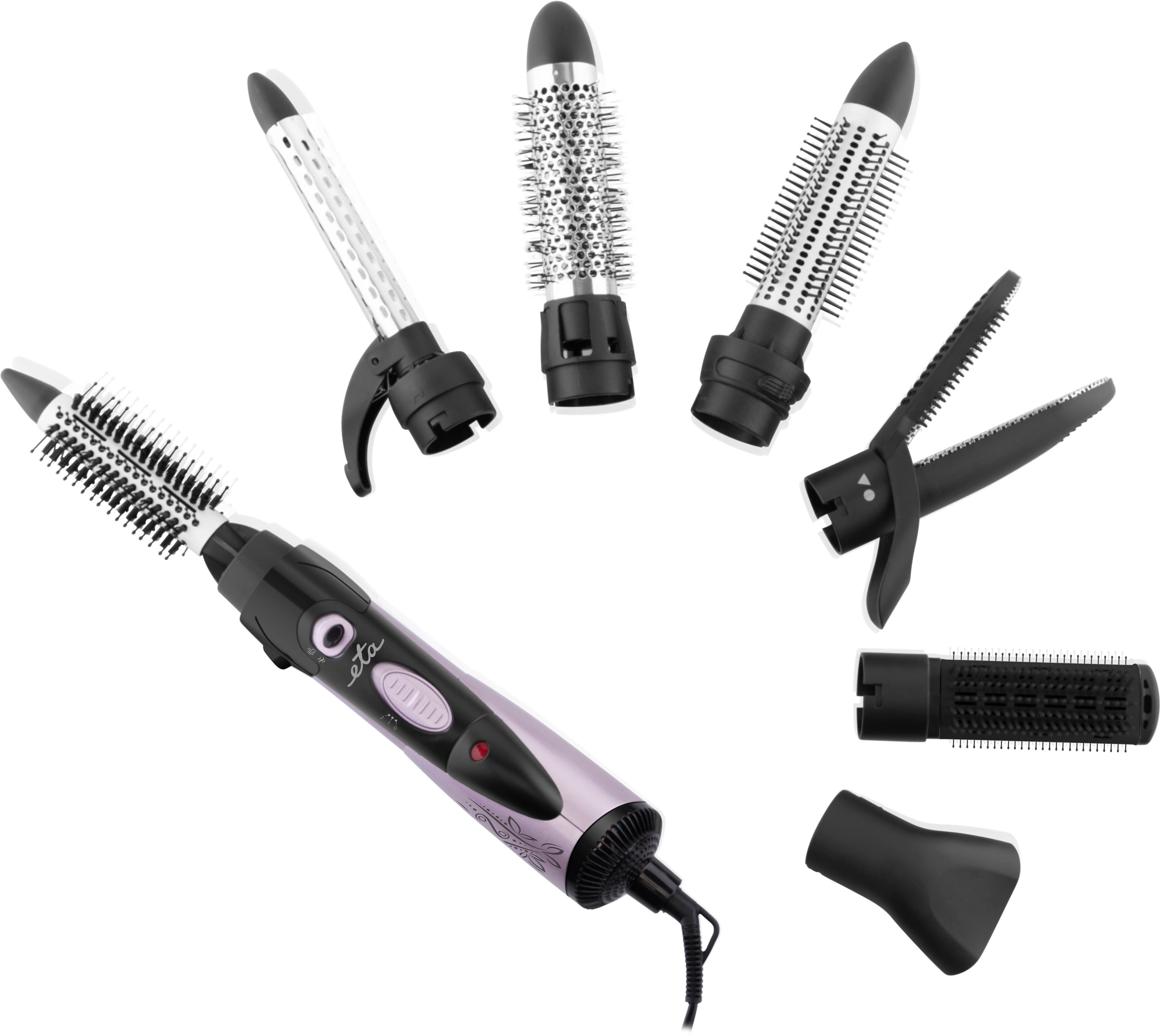 eta Lockenstab ROSALIA ETA732290000, Ionenfunktion, Kühlluftstufe, 2 Stufen der Luftströmung und Temperatur