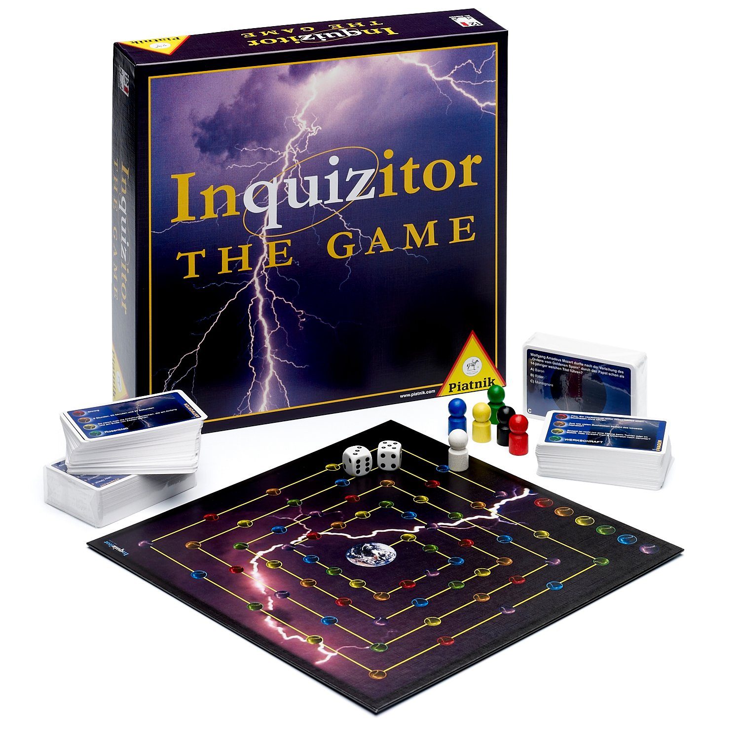 Piatnik Spiel Piatnik 6404 Inquizitor Das Spiel,Quizspiel, Familienspiel