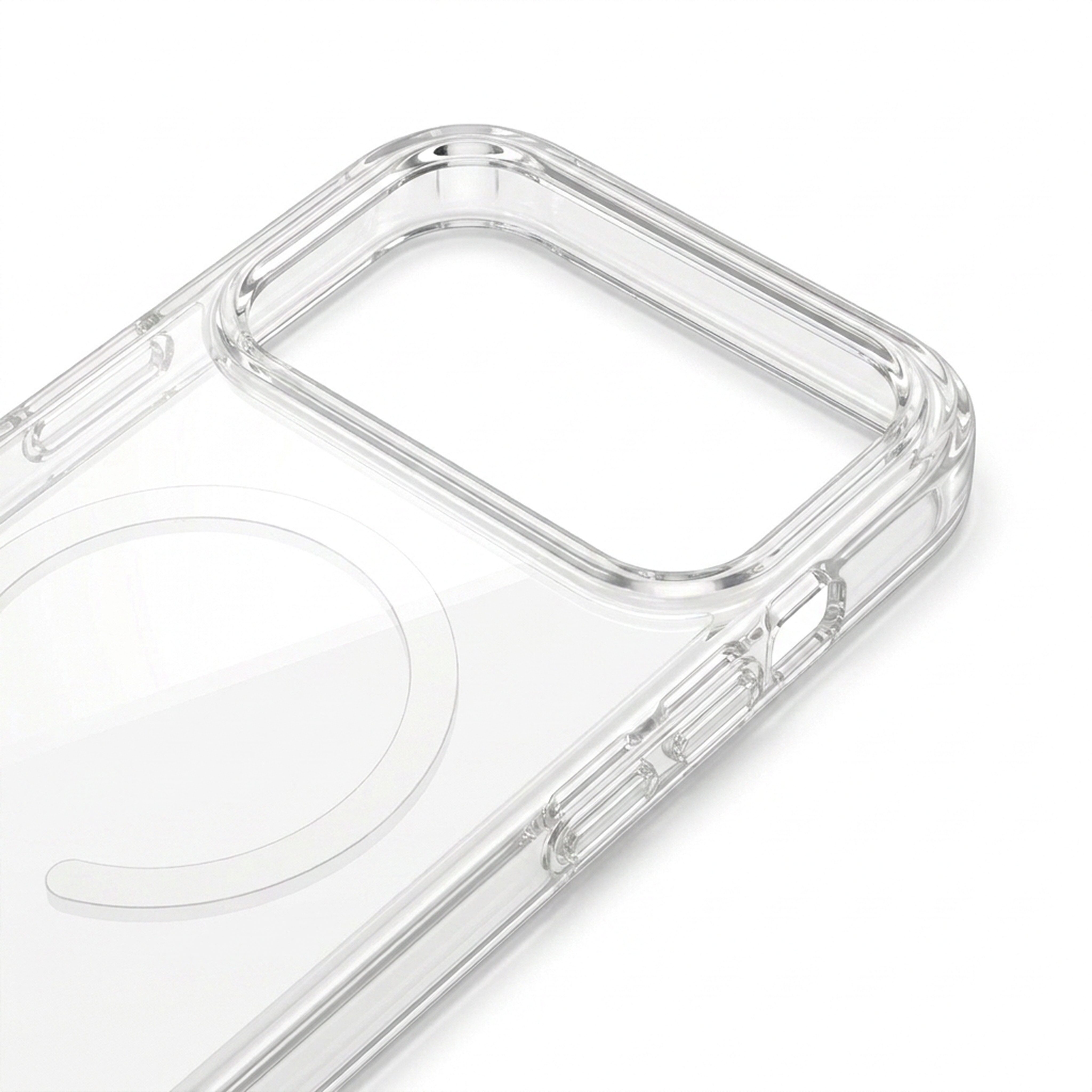 Futurea Handyhülle Hardcase Transparent für iPhone 18 Pro & Pro Max, MagSafe kompatibel 6,3" - 6,9", Clear Case auch für iPhone 17 Pro / 17 Pro Max und Anti Ver – Bild 5 von 5