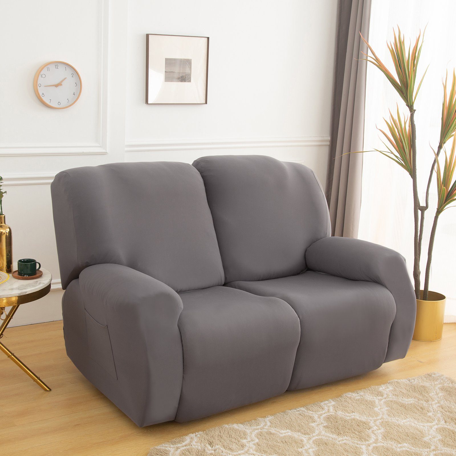 Rosnek Sesselhusse 1/2/3 Sitz, Stretch, für elektrische Recliners Heimdekoration