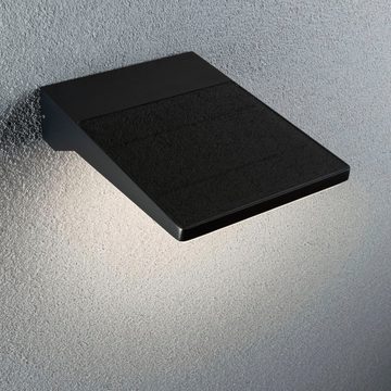 Paulmann Außen-Wandleuchte IP44, LED fest integriert, Warmweiß, LED-Modul, 3.000K 5W Aluminium