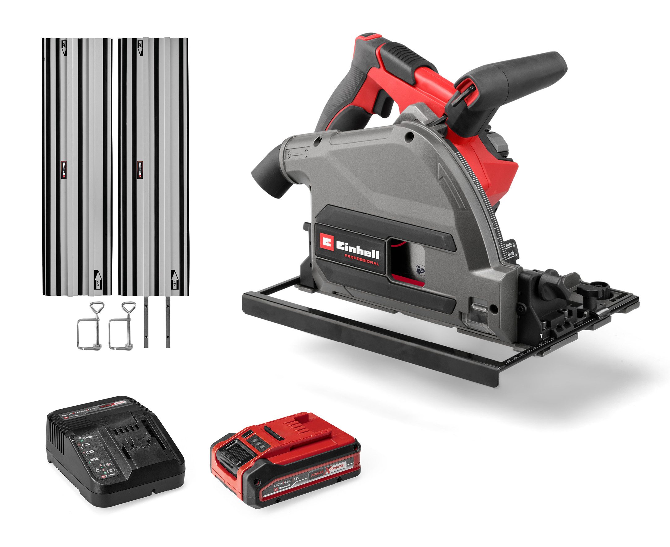 Einhell Akku-Tauchsäge PROFESSIONAL TP-PS 18/165 Li BL (1x4,0 Ah), Inkl. Ak günstig online kaufen