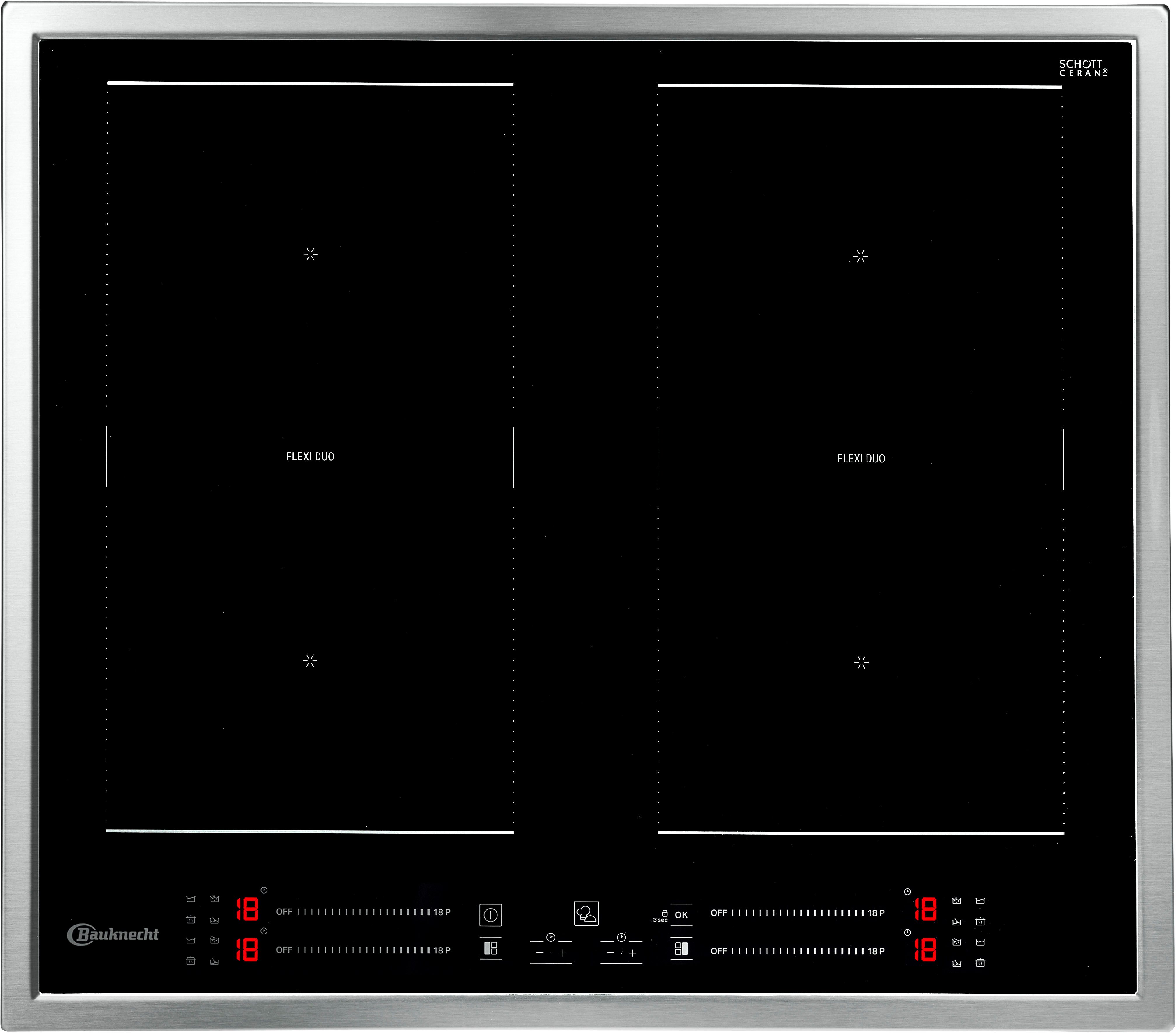 BAUKNECHT Flex-Induktions-Kochfeld BS 4160C FT