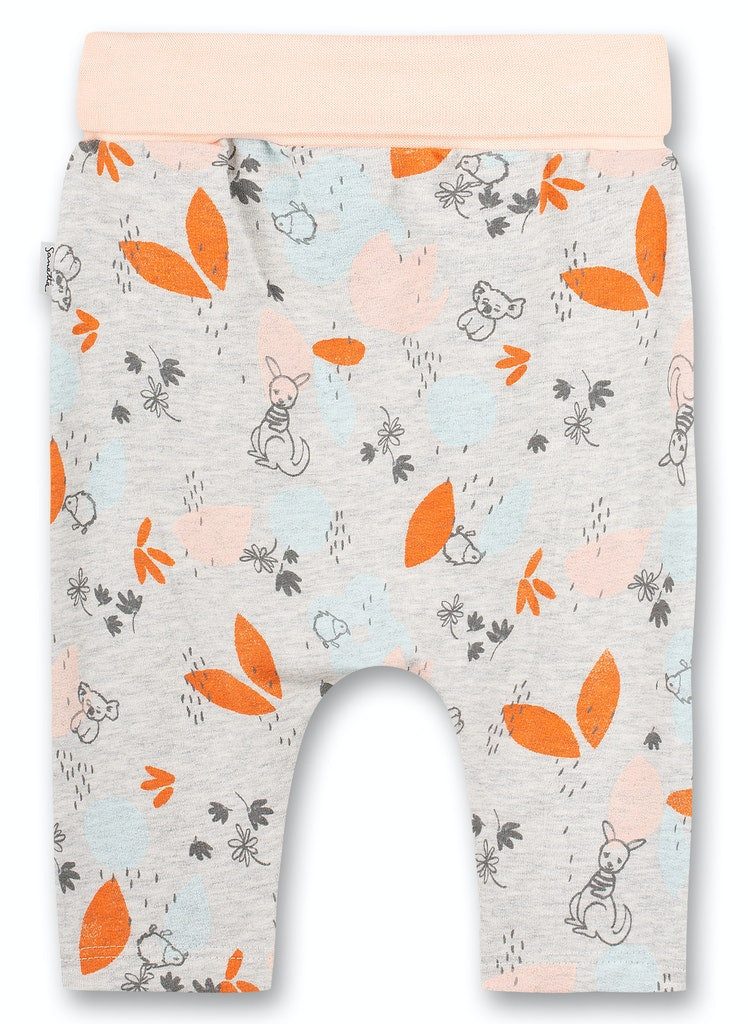 Sanetta Sweathose Baby Mädchen Sweathose mit Allover-Print Baumwollmix