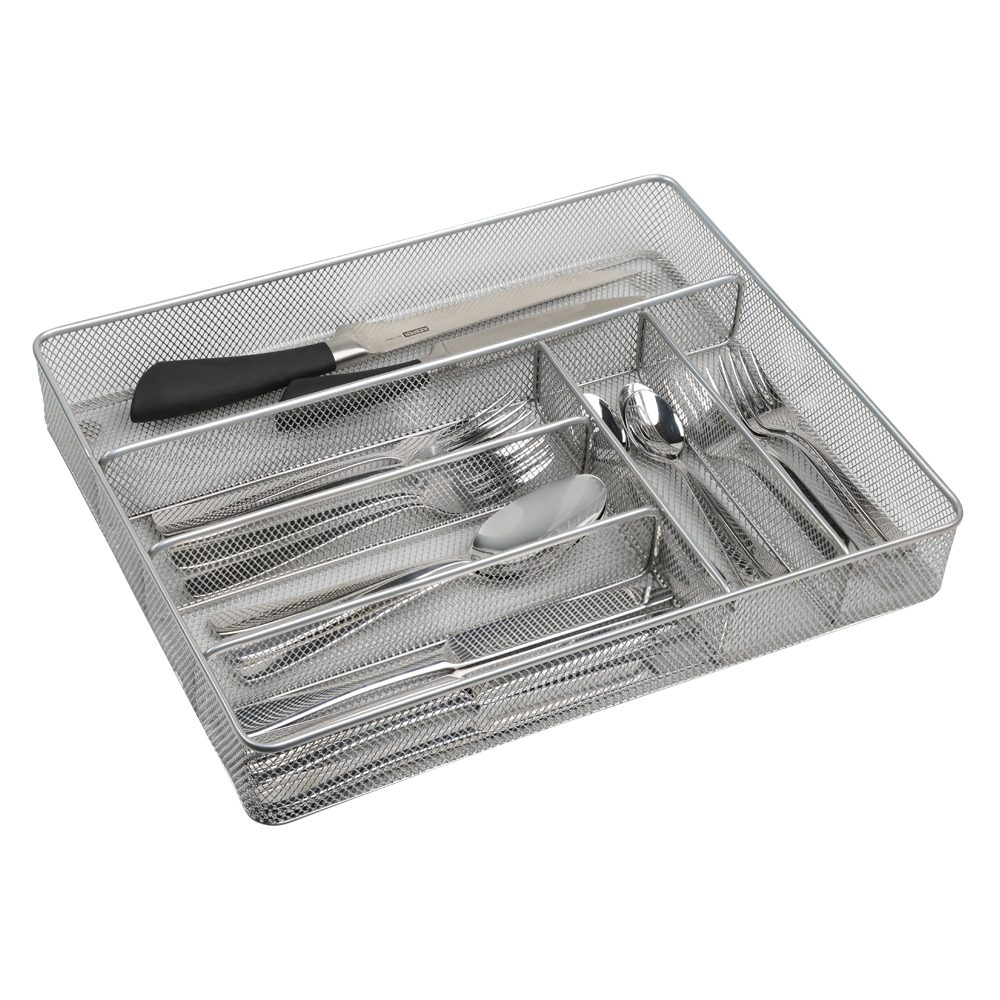 KESPER Besteckeinsatz "Besteckkasten mit 6 Fächern aus Metall" 1 Stk. tlg. günstig online kaufen