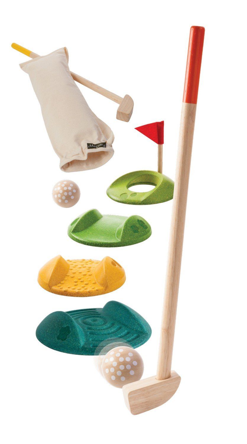 Plantoys Spiel Mini-Golf Komplettset