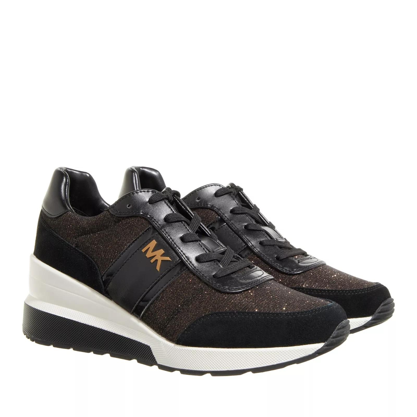 MICHAEL KORS black Sneaker (1-tlg), Material: Textil,Gummi,Leder 